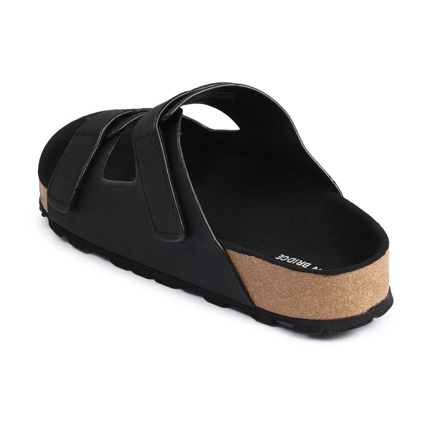 Men Black Slidders