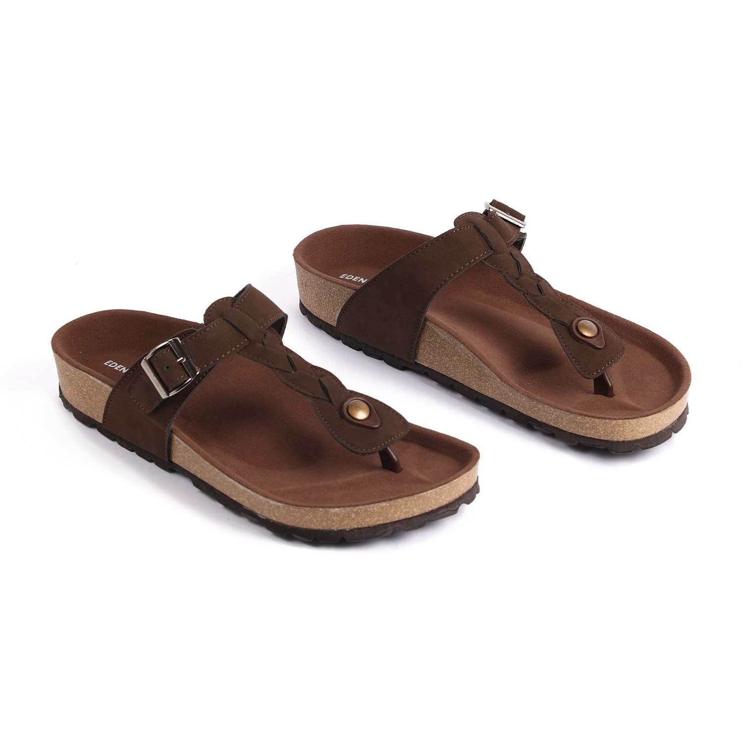 Men Brown Sandals