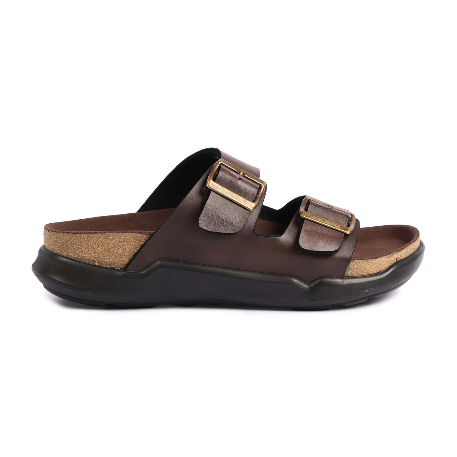 Men Brown Slidders