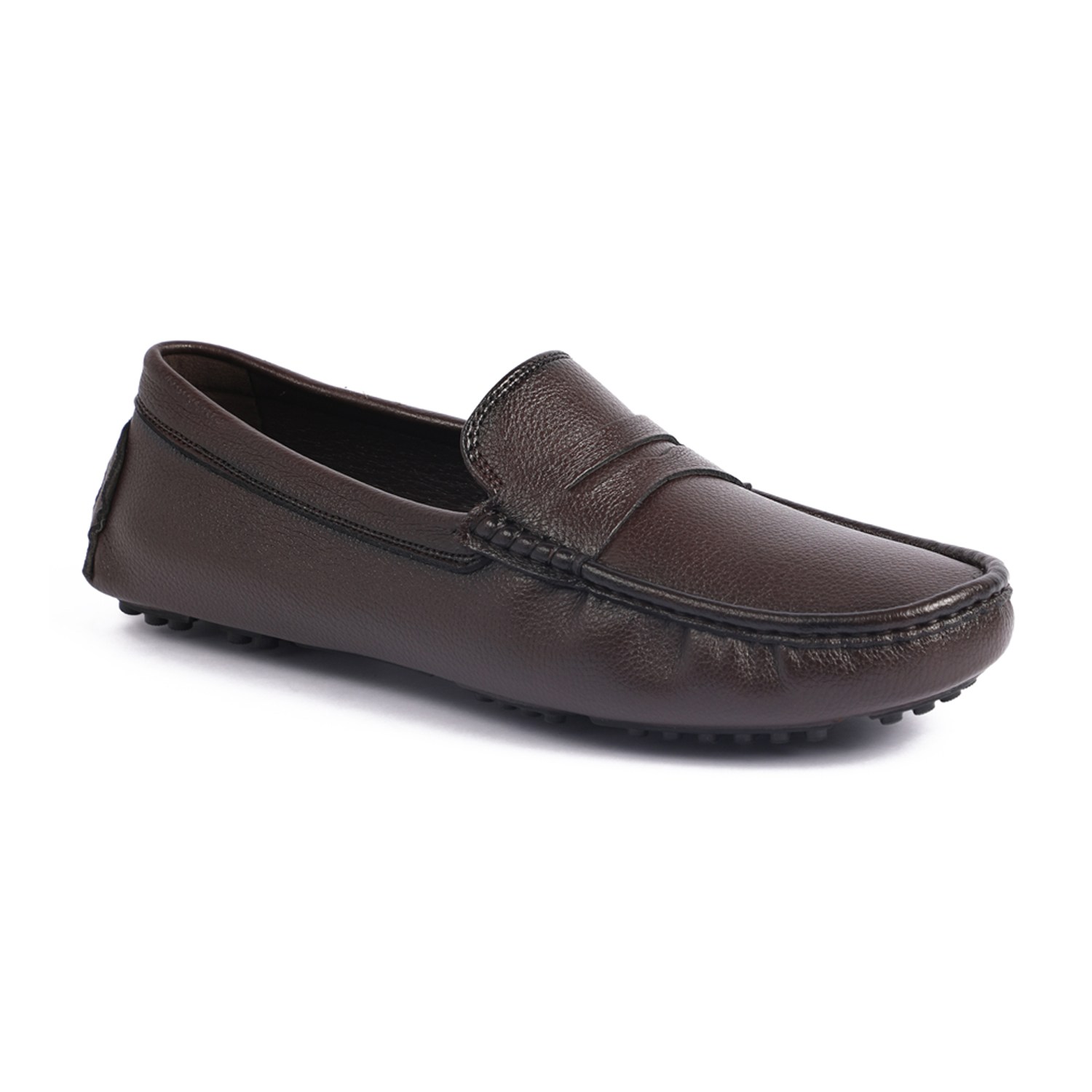 Men Brown Casual Slip-Ons
