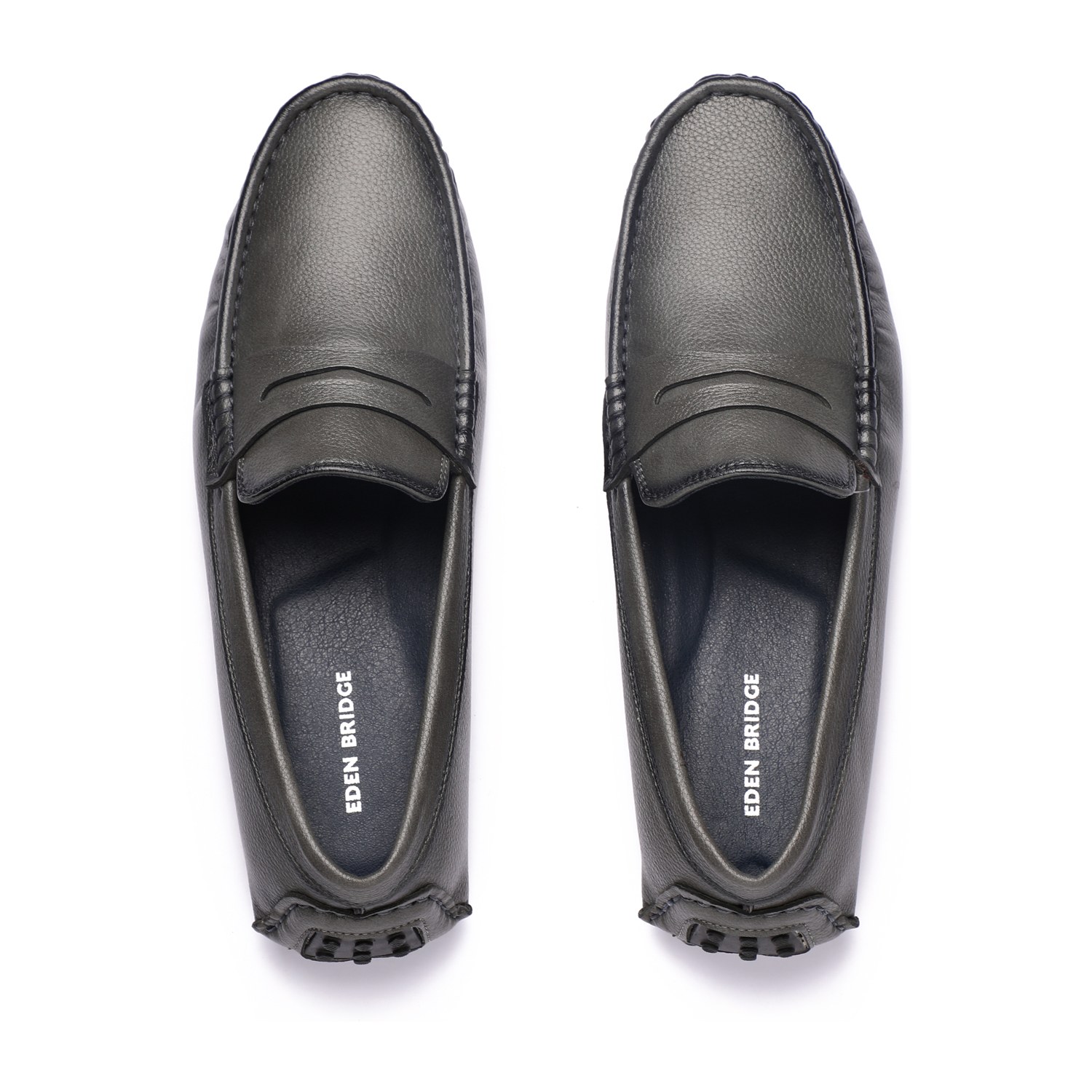 Men Grey Casual Slip-Ons