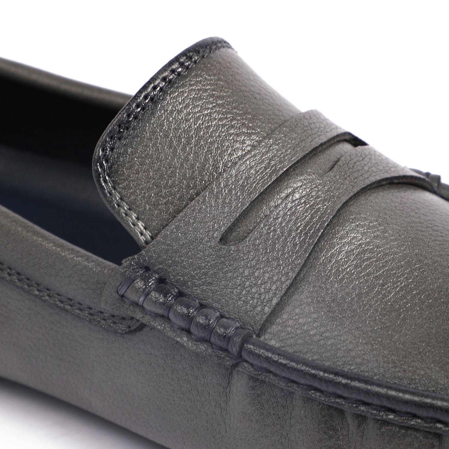 Men Grey Casual Slip-Ons