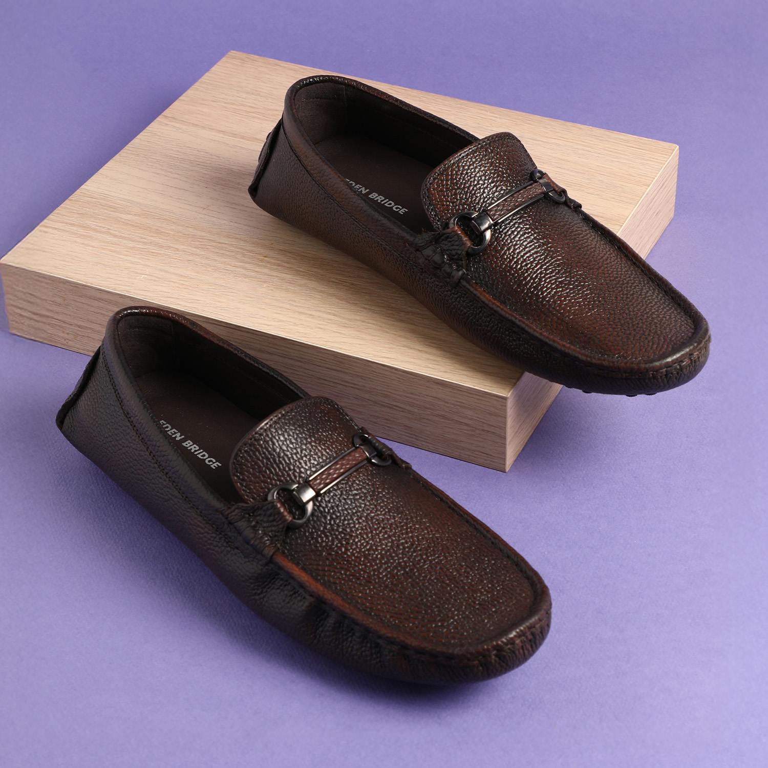 Men Brown Casual Slip-Ons