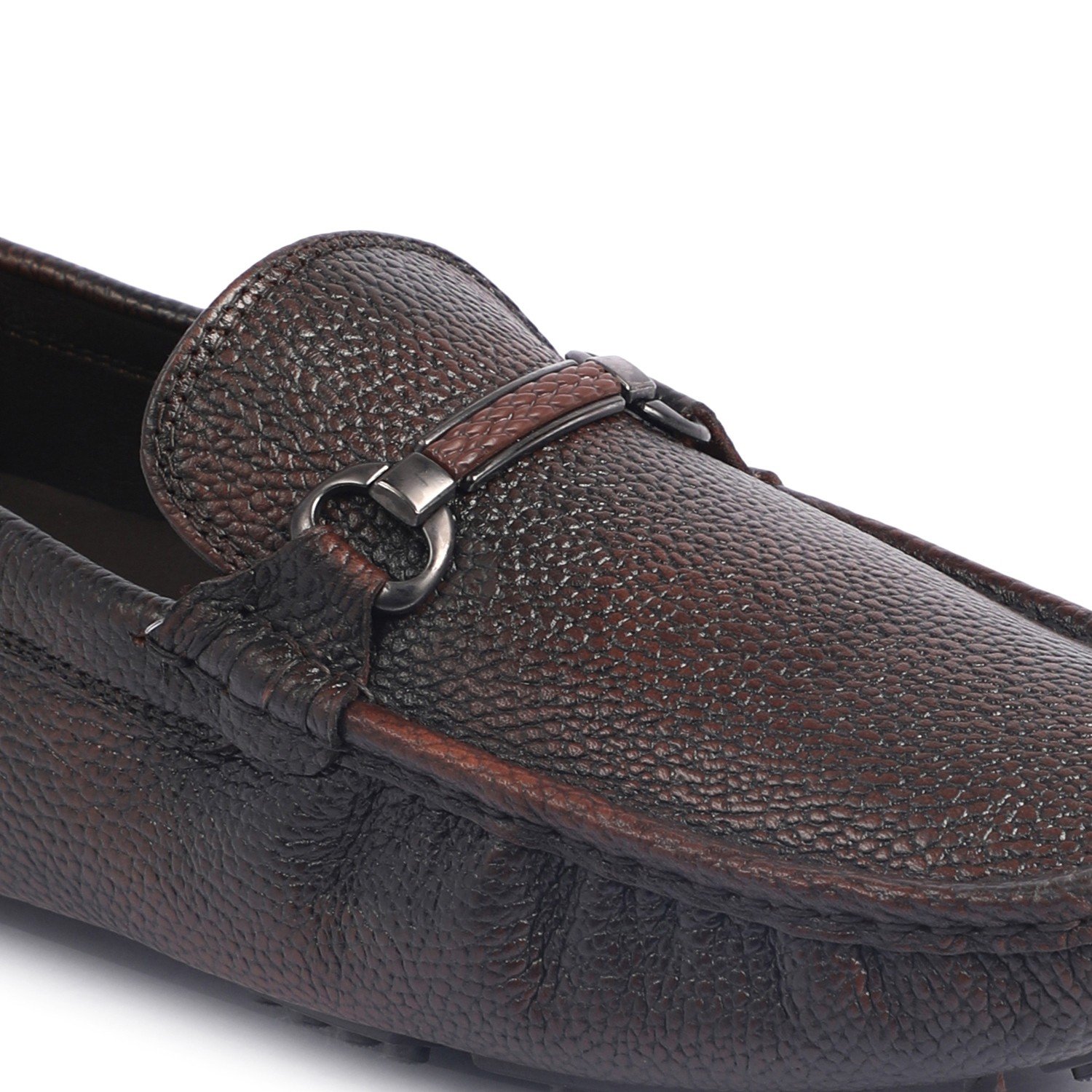 Men Brown Casual Slip-Ons