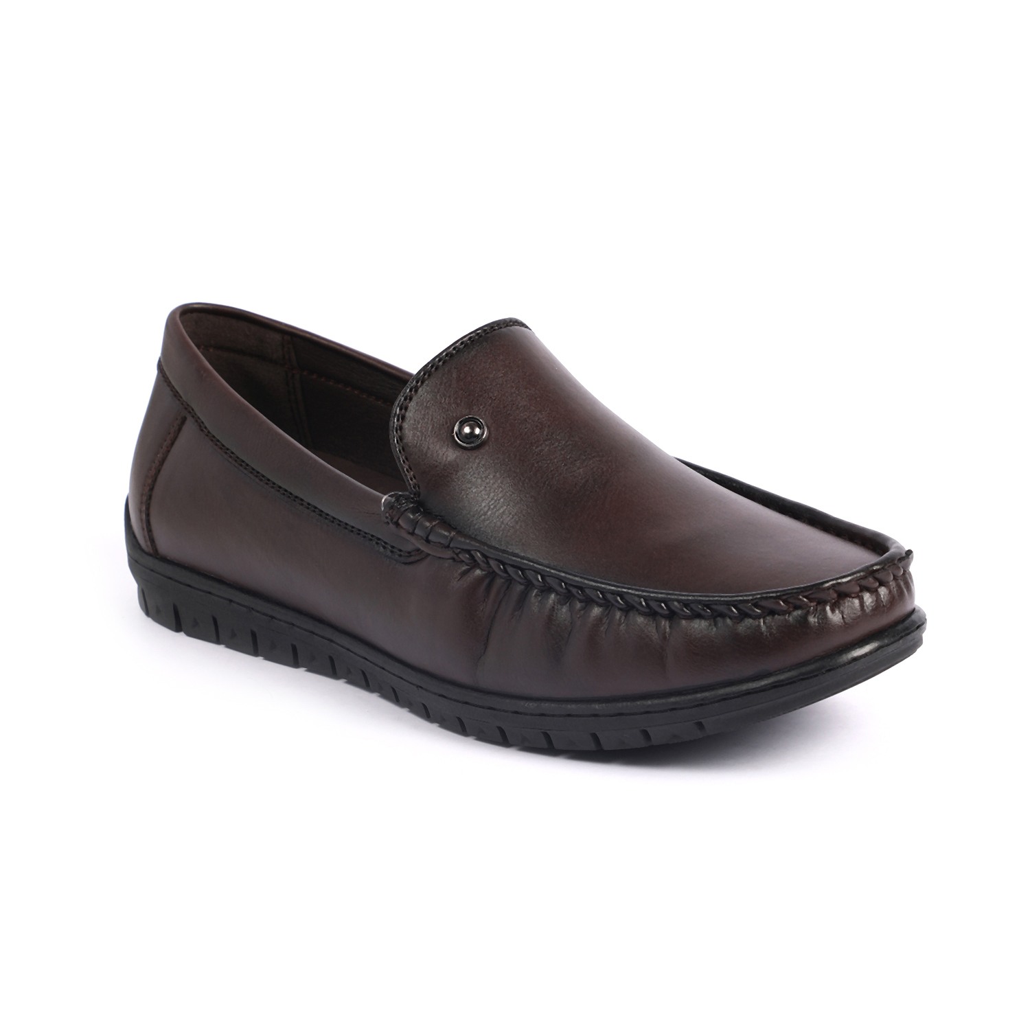 Men Brown Casual Slip-Ons