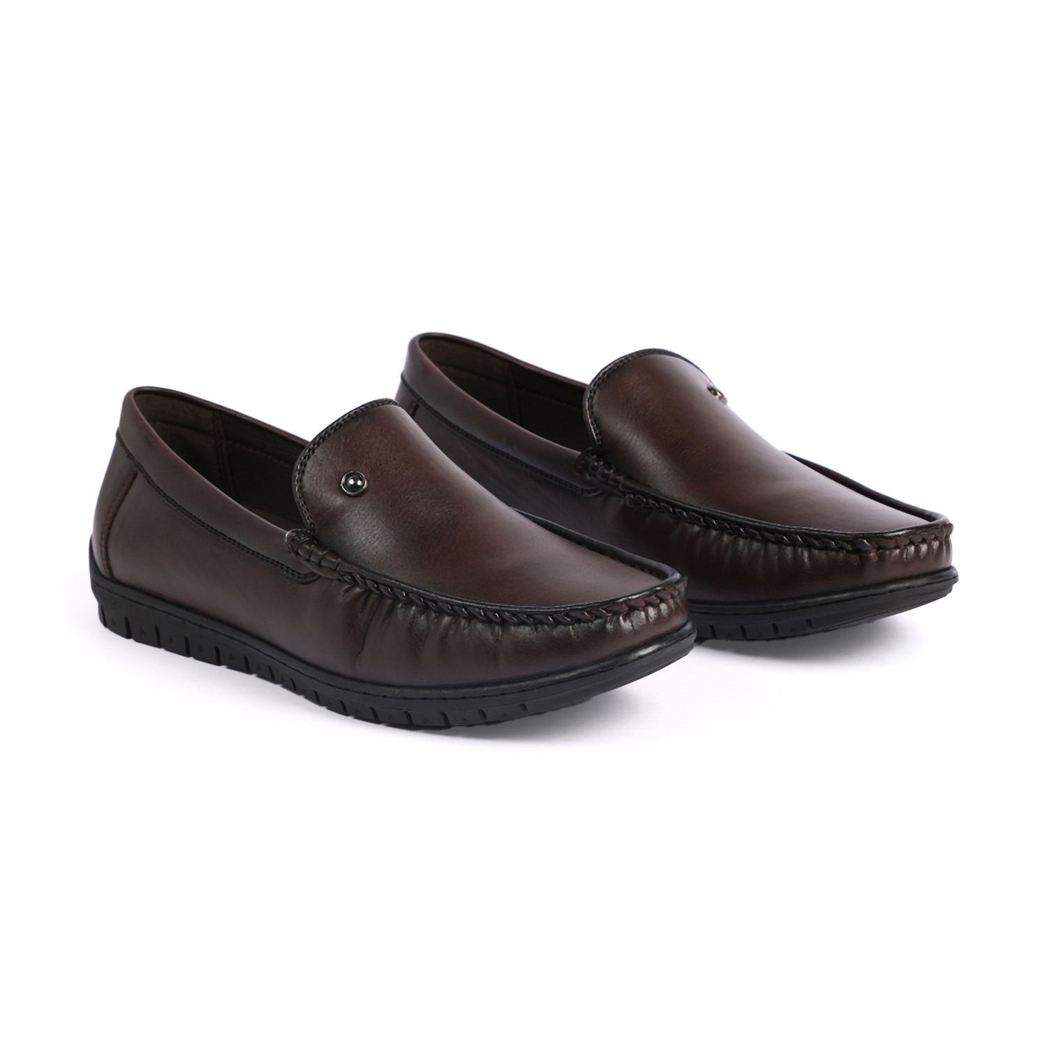 Men Brown Casual Slip-Ons