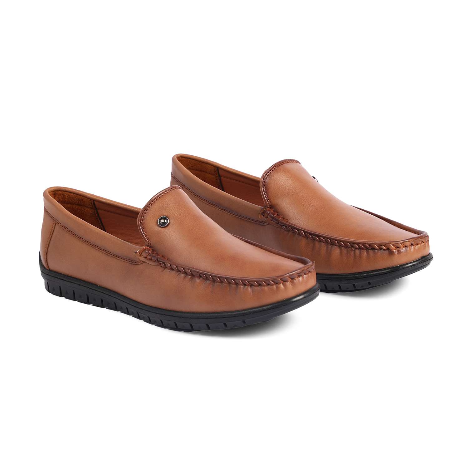 Men Tan Casual Slip-Ons
