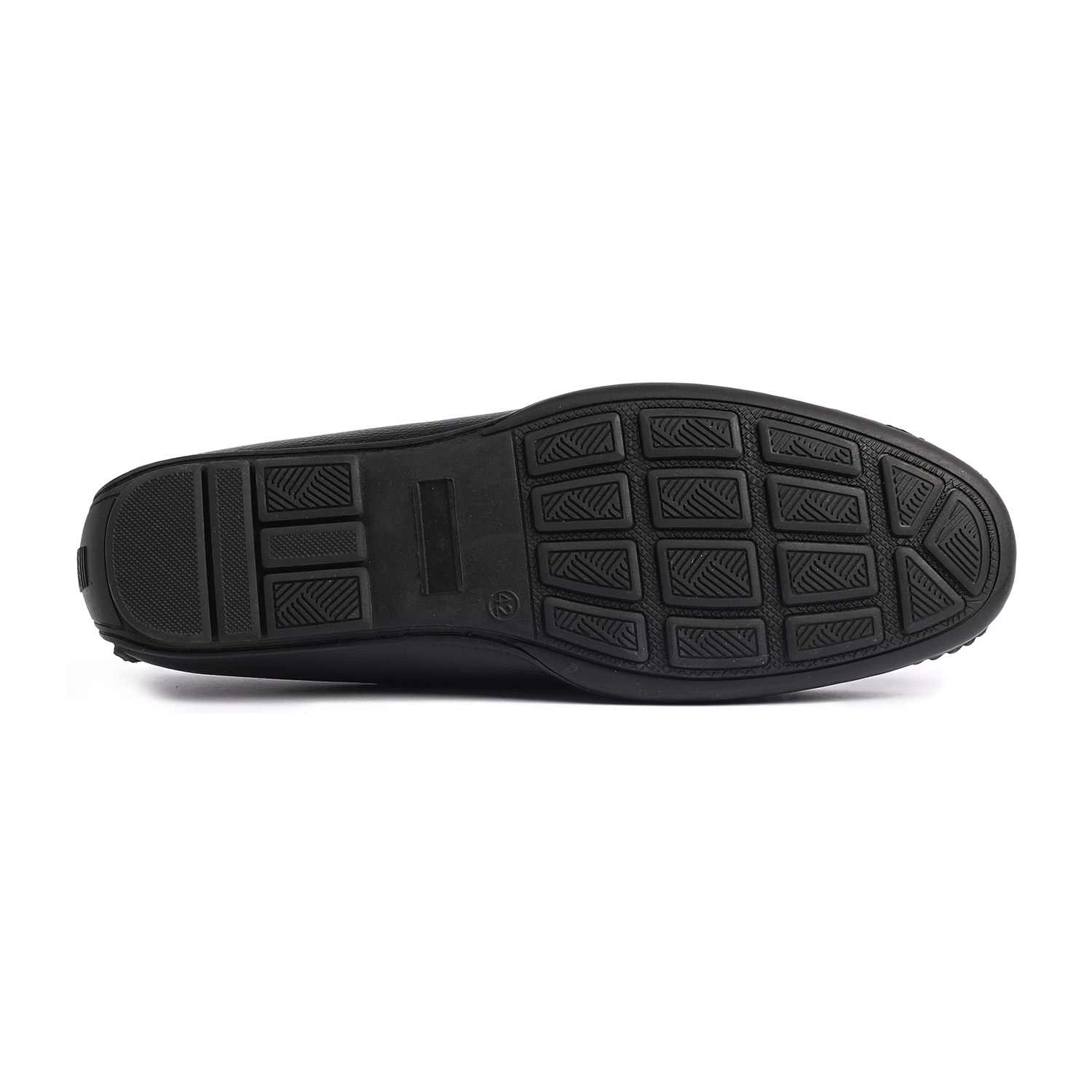 Men Black Casual Slip-Ons