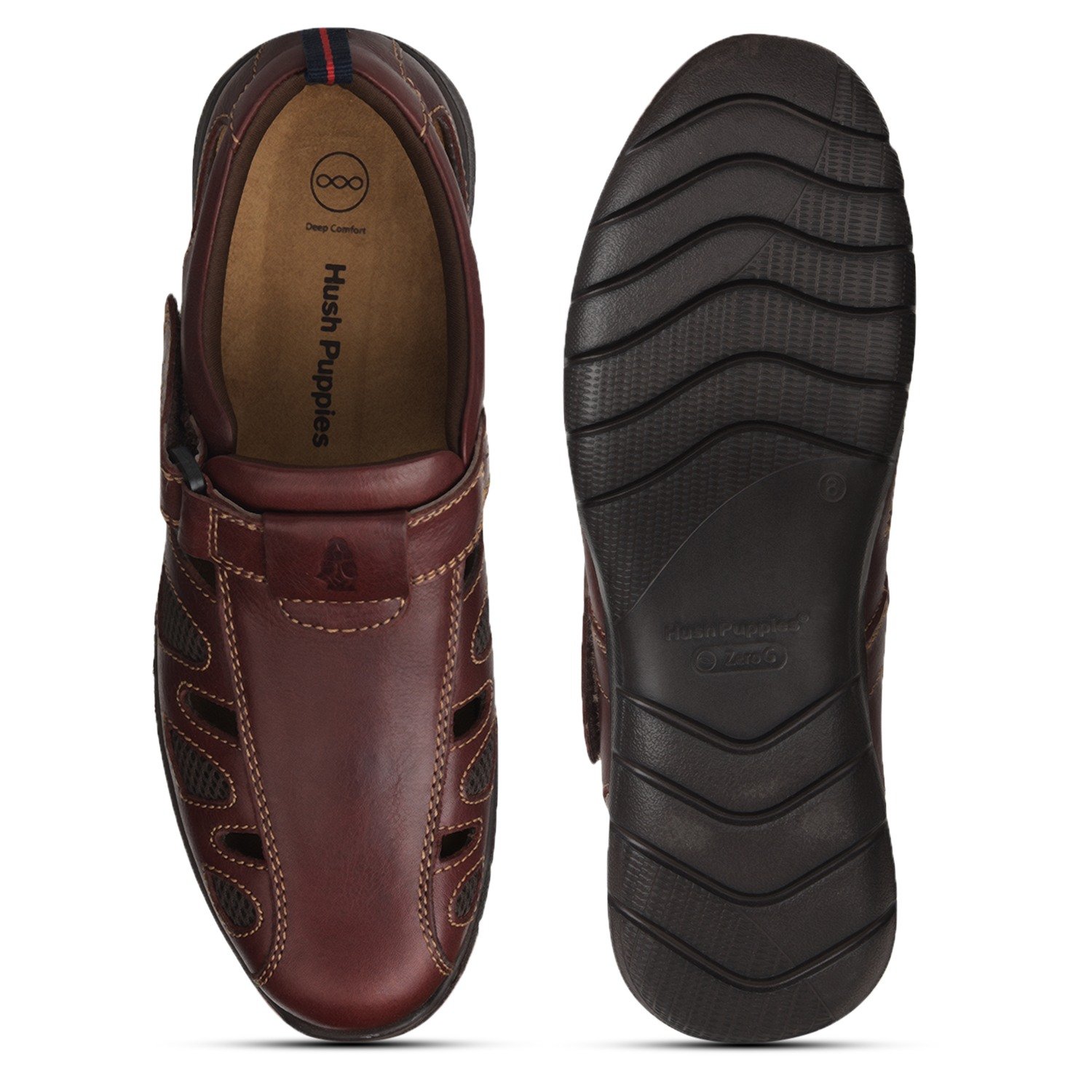 Richard Fisherman Red Sandal For Men