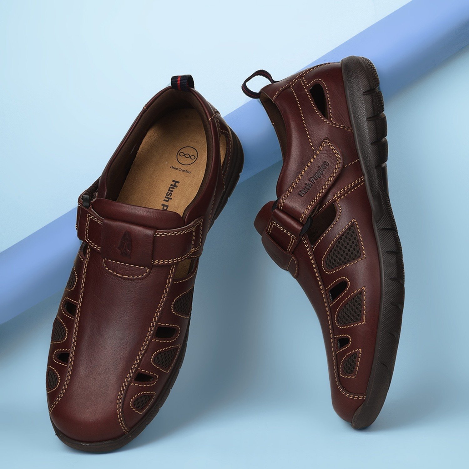 Richard Fisherman Red Sandal For Men