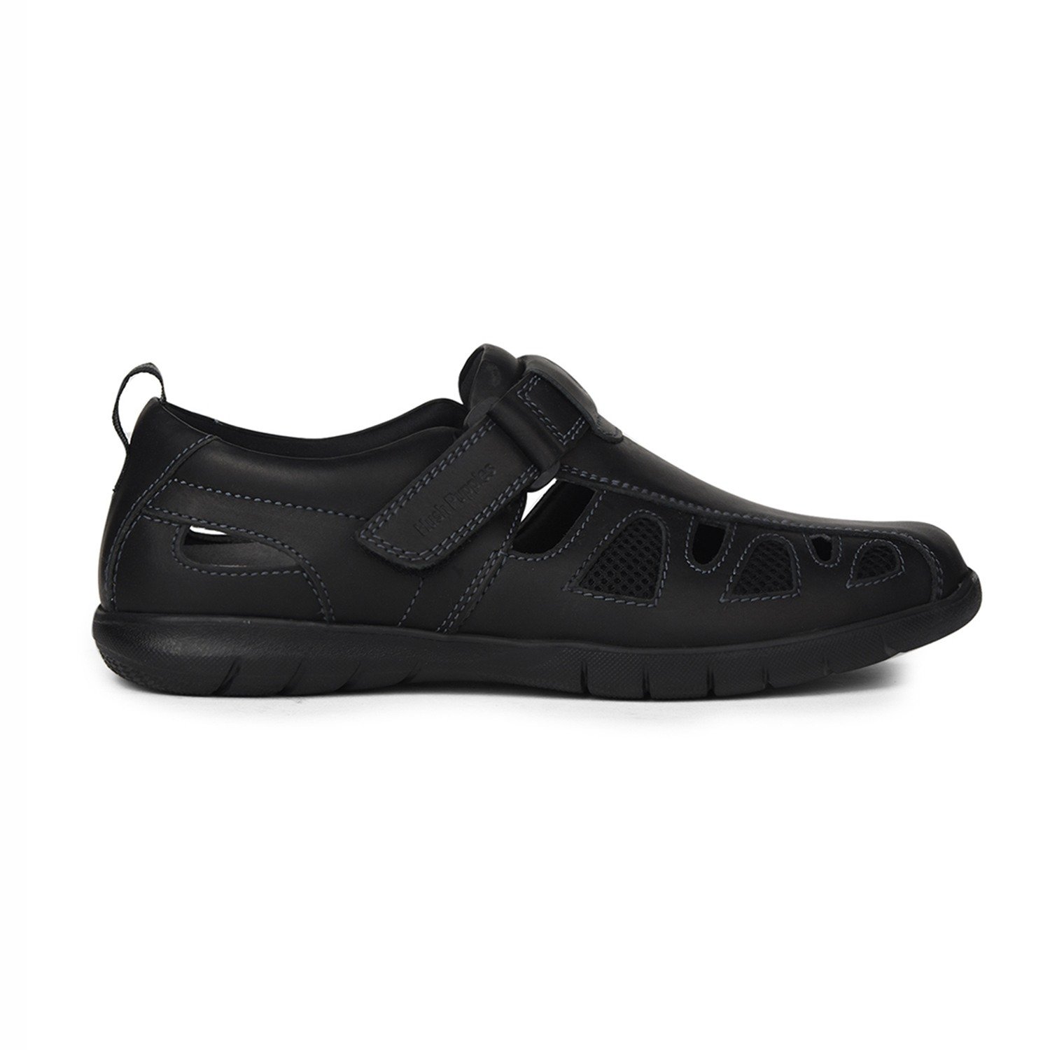 Richard Fisherman Black Sandal For Men