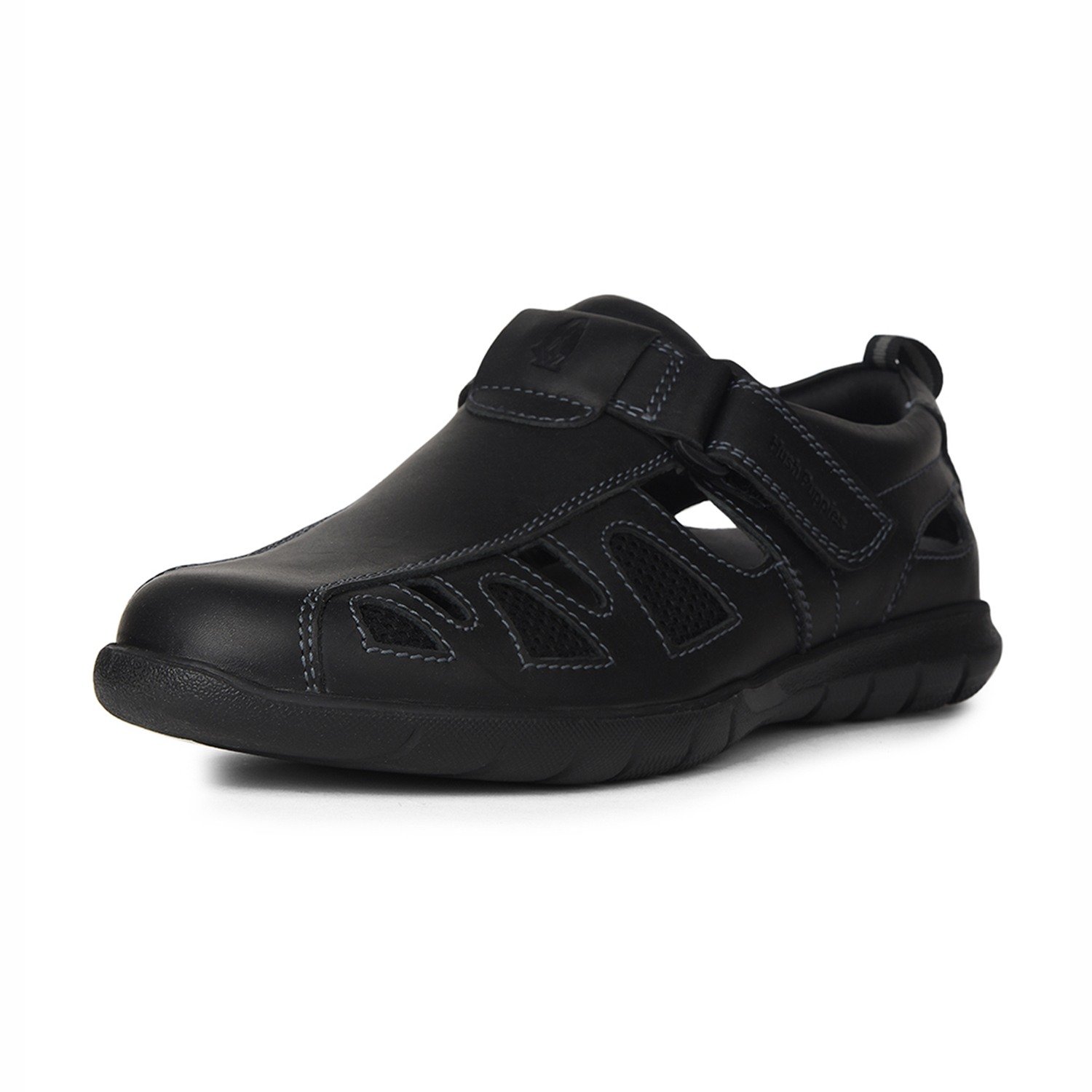 Richard Fisherman Black Sandal For Men
