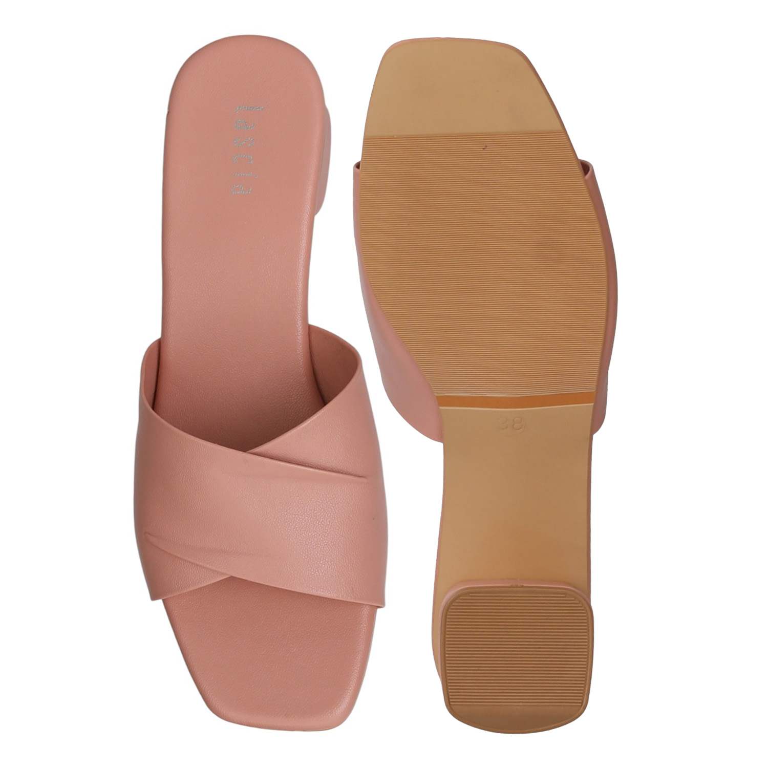 Women Peachy Serenity Slides