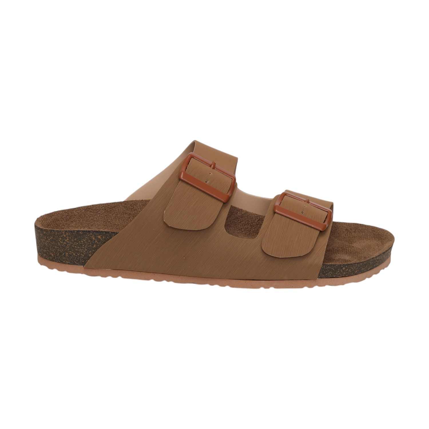 Women Chiku Casual Comfort Double-Strap Buckle Sandals