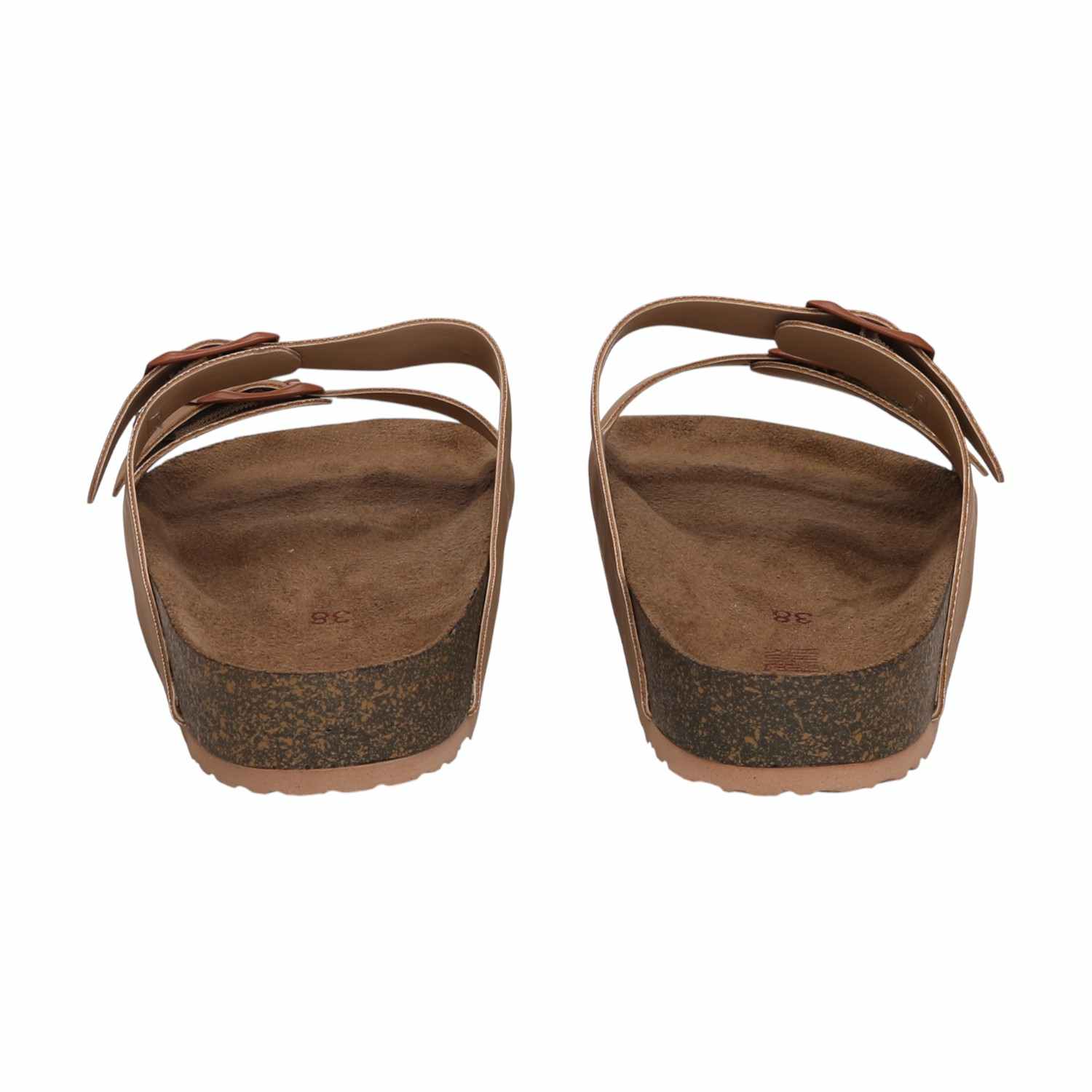Women Chiku Casual Comfort Double-Strap Buckle Sandals