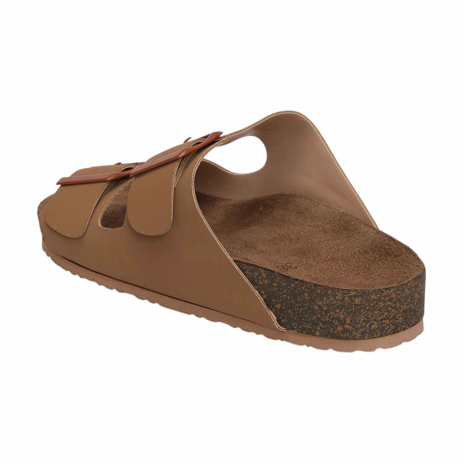 Women Chiku Casual Comfort Double-Strap Buckle Sandals