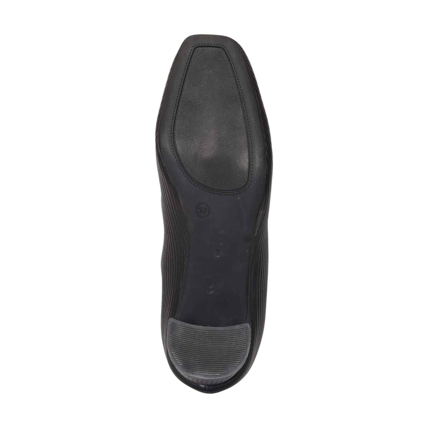 Women Black Elegant Block Heel Pumps