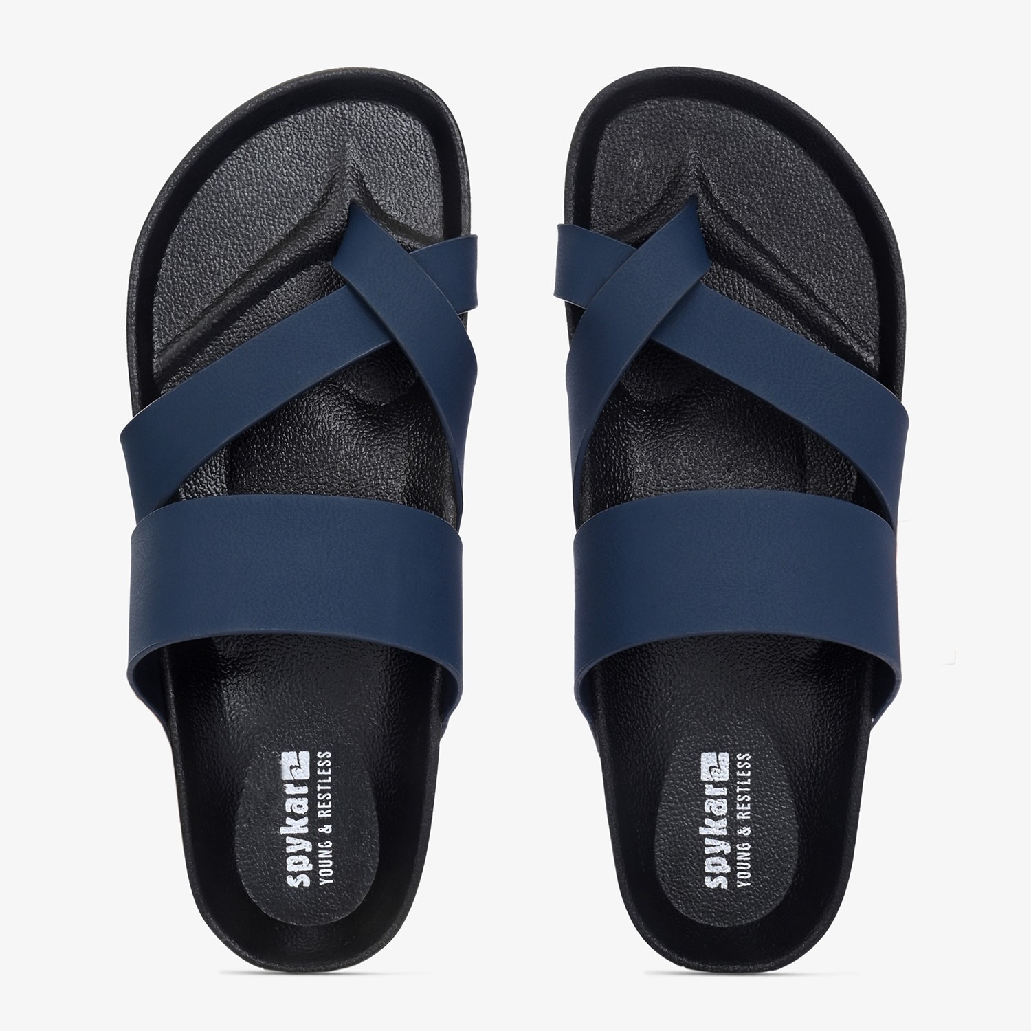 Spykar Lenzi Men Navy Comfort Sandal