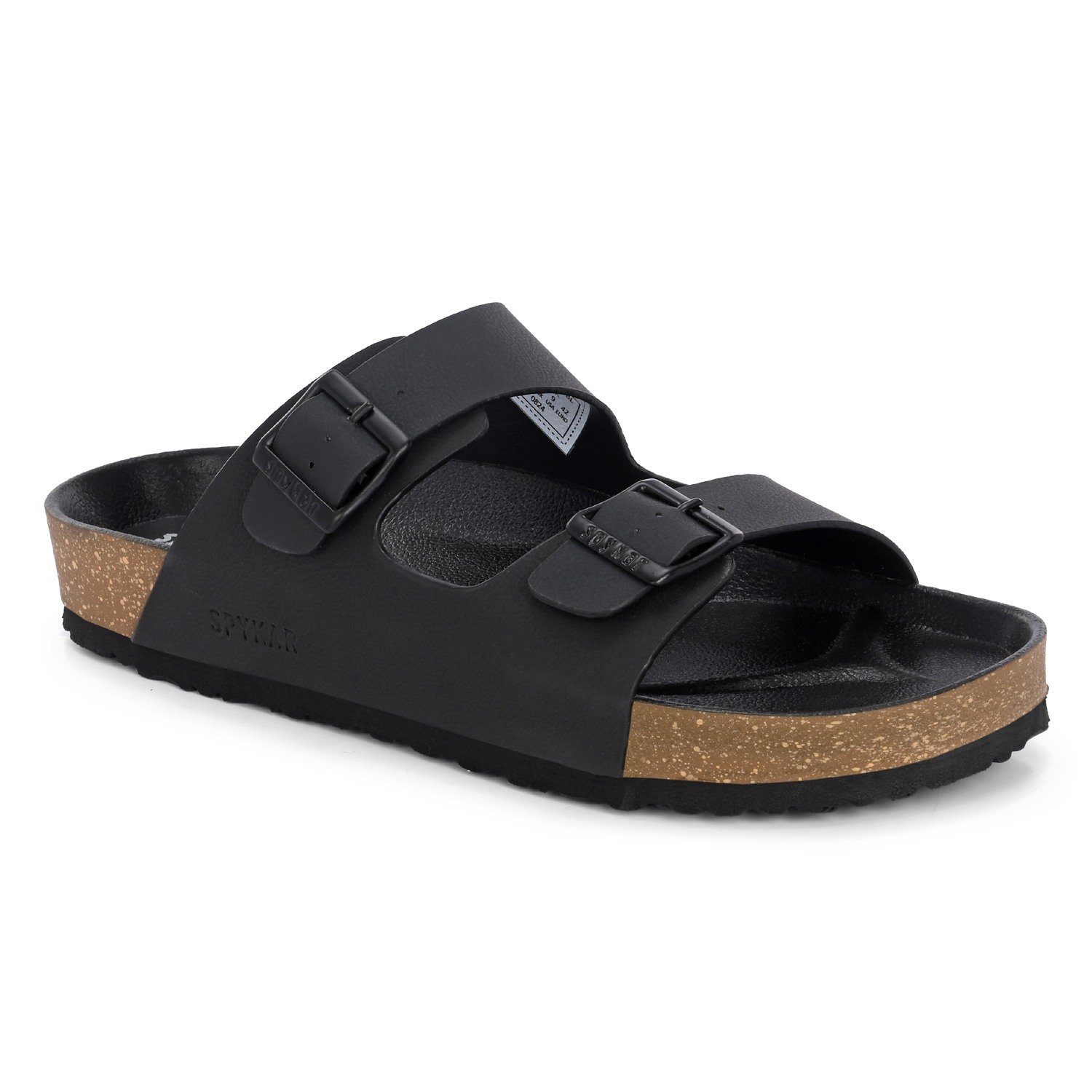 Spykar Remy Men Black Comfort Sandal