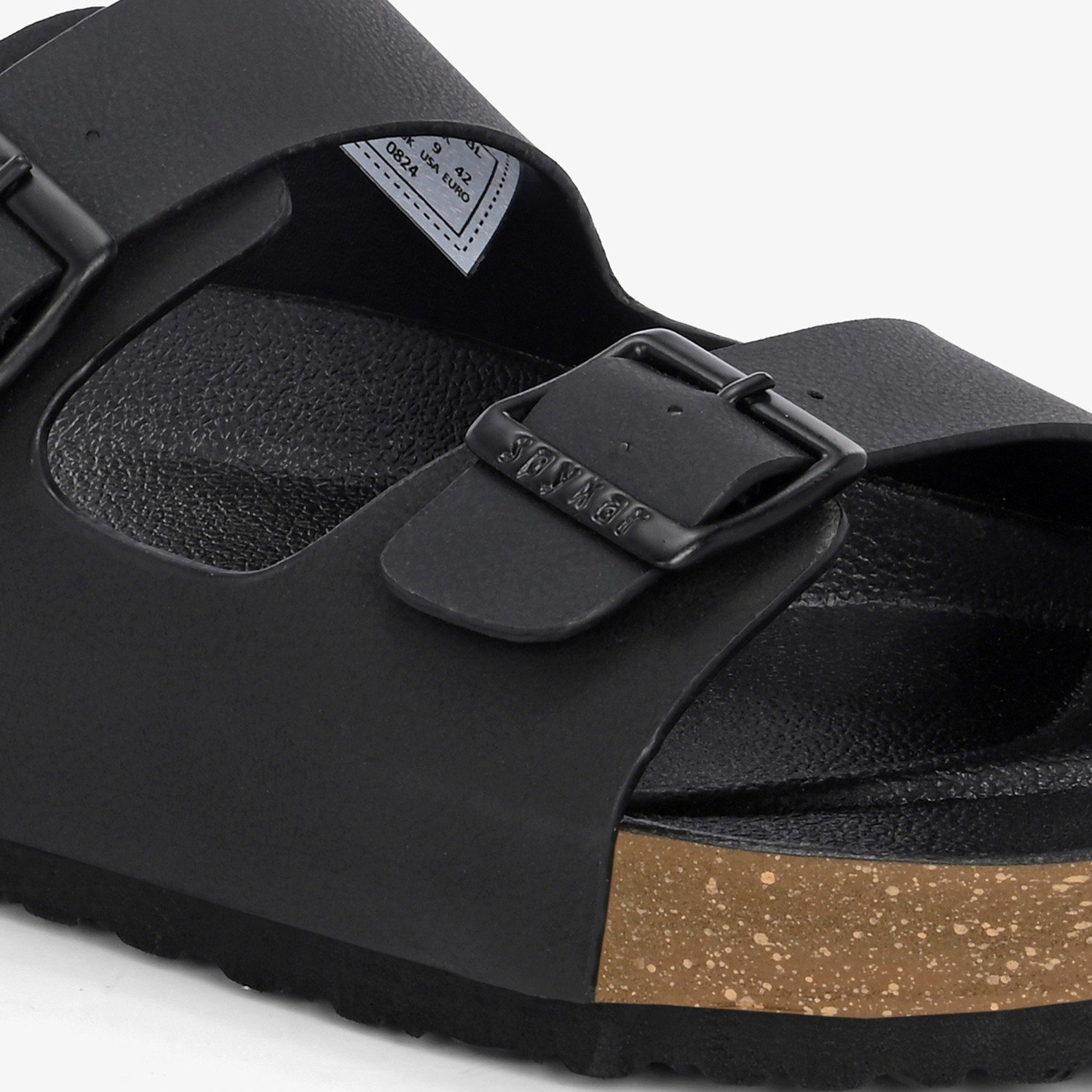 Spykar Remy Men Black Comfort Sandal