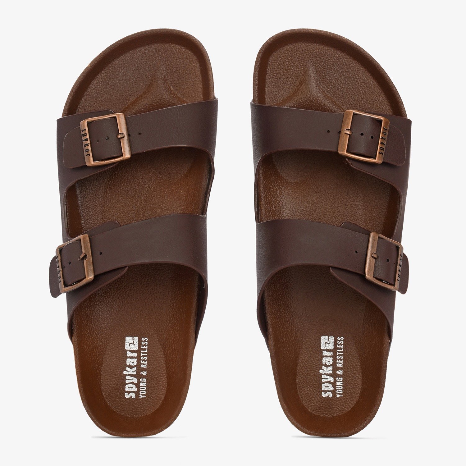 Spykar Remy Men Brown Comfort Sandal