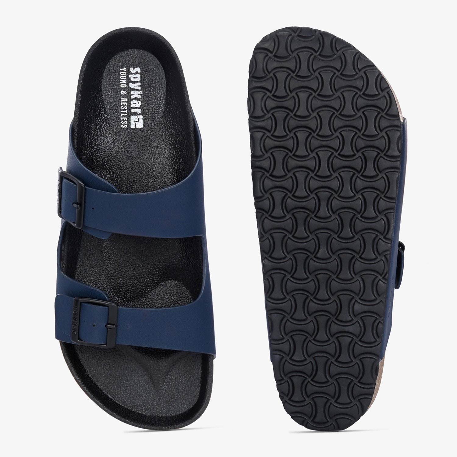 Spykar Remy Men Navy Comfort Sandal