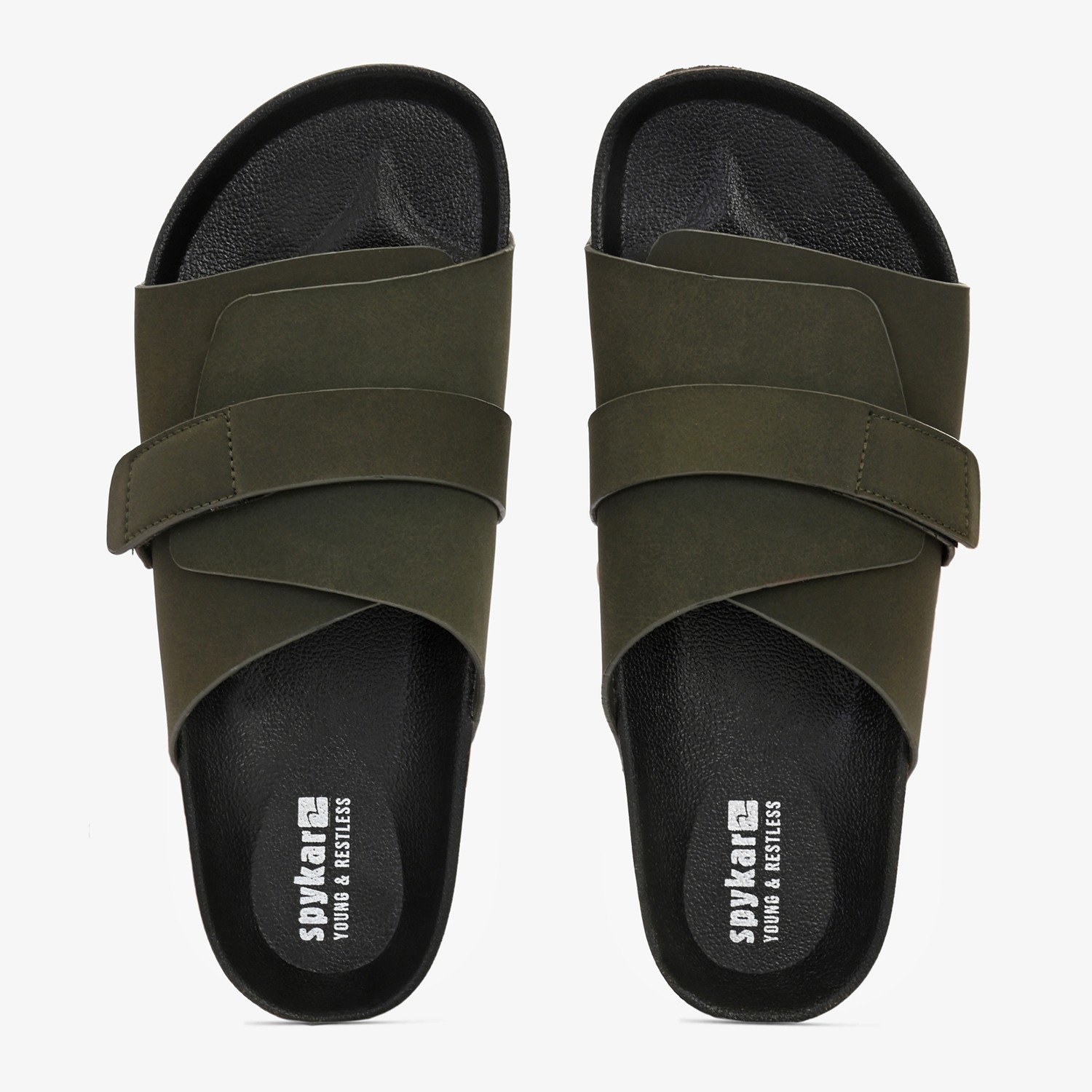 Spykar Dover Men Olive Comfort Sandal