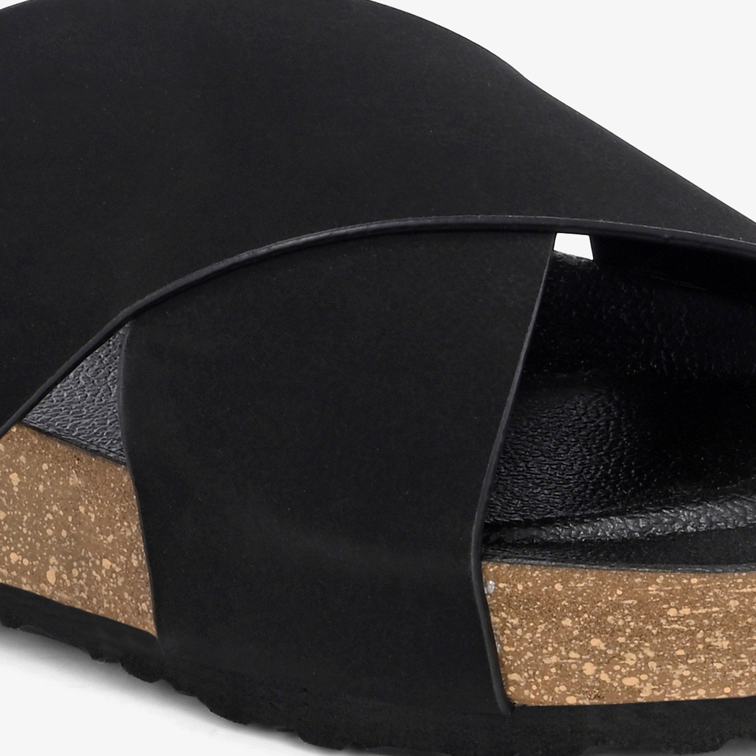 Spykar Empire Men Black Comfort Sandal