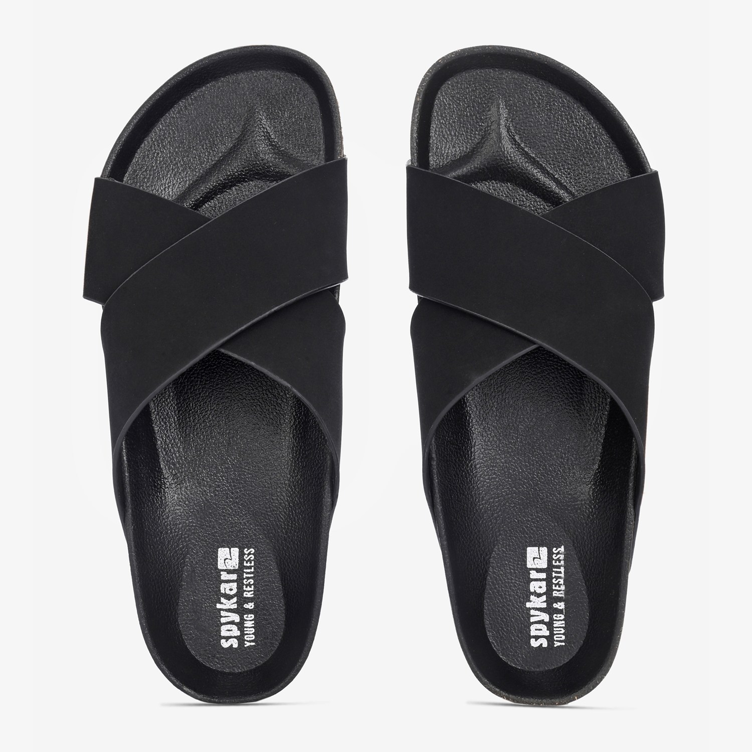 Spykar Empire Men Black Comfort Sandal