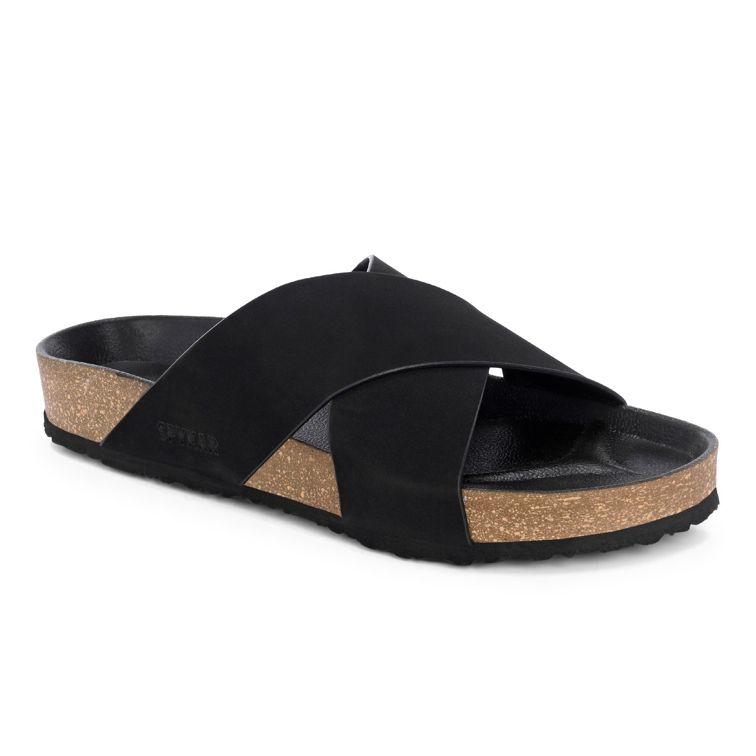 Spykar Empire Men Black Comfort Sandal