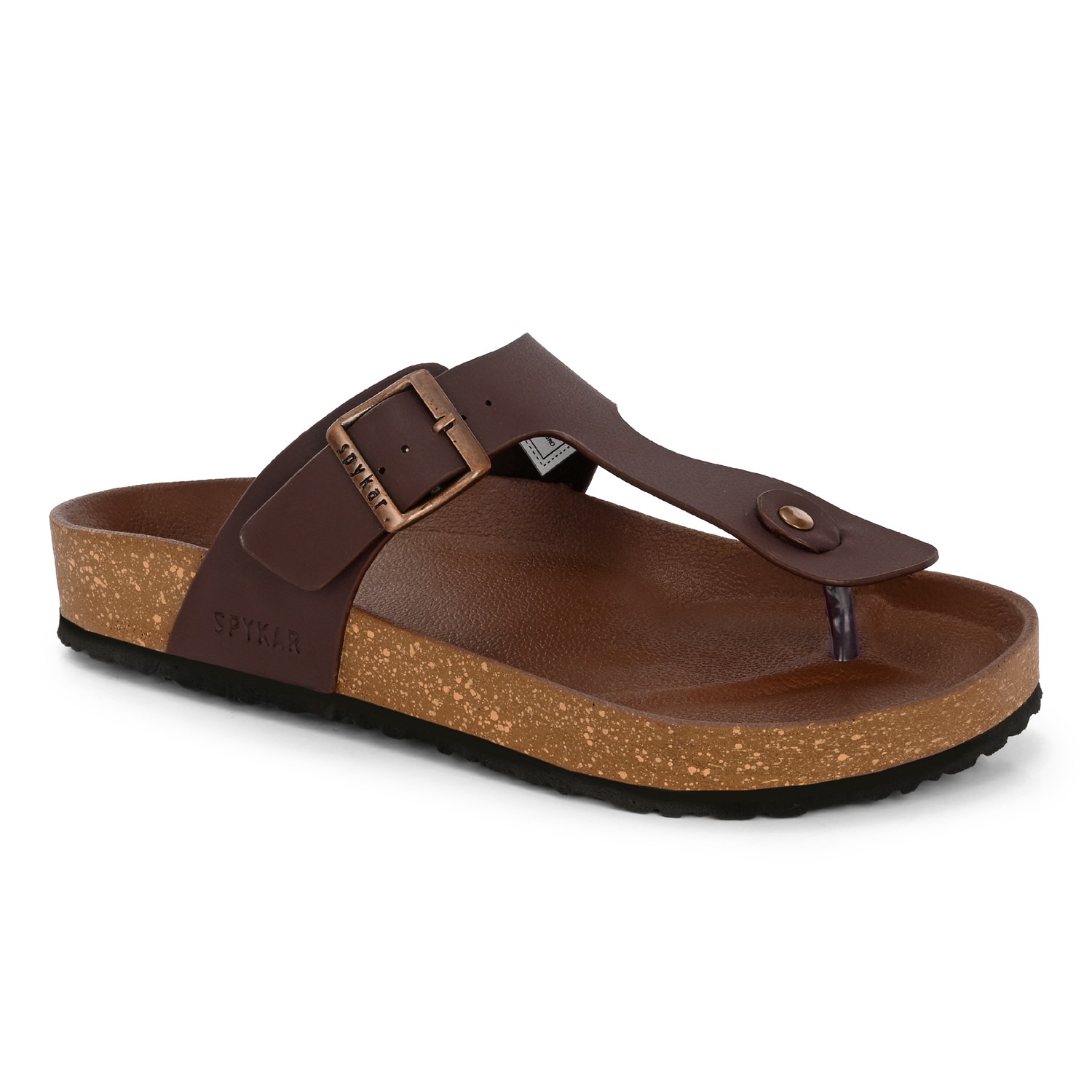 Spykar Lyon Men Brown Comfort Sandal