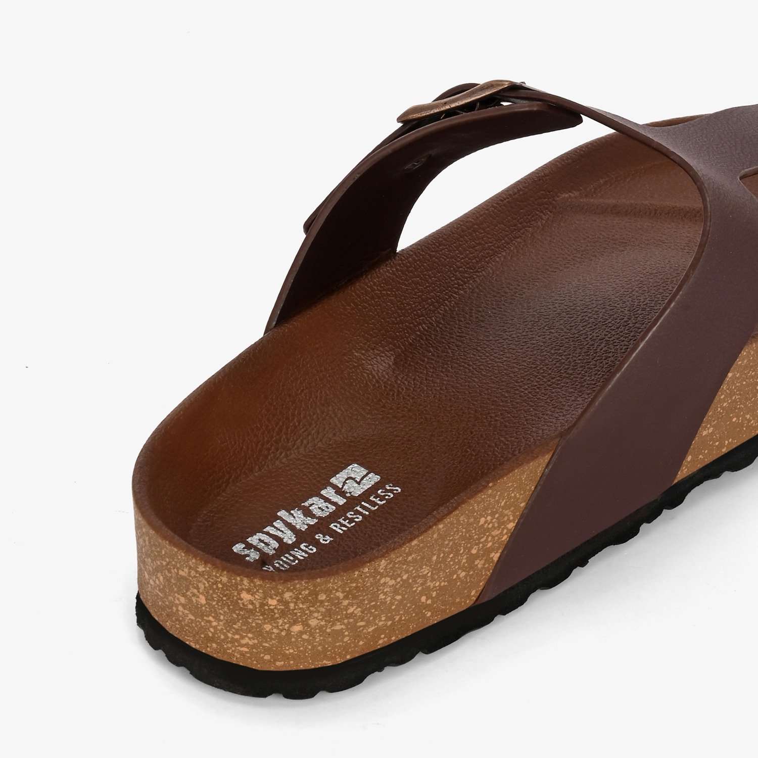 Spykar Lyon Men Brown Comfort Sandal
