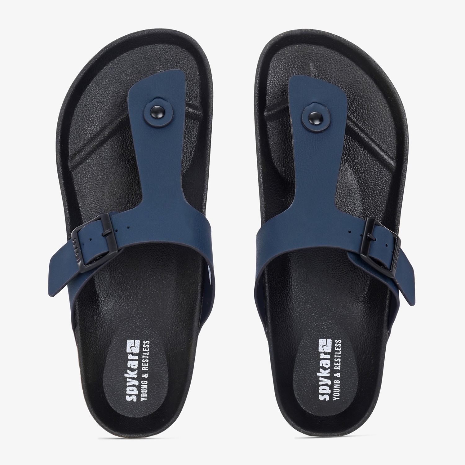 Spykar Lyon Men Navy Comfort Sandal