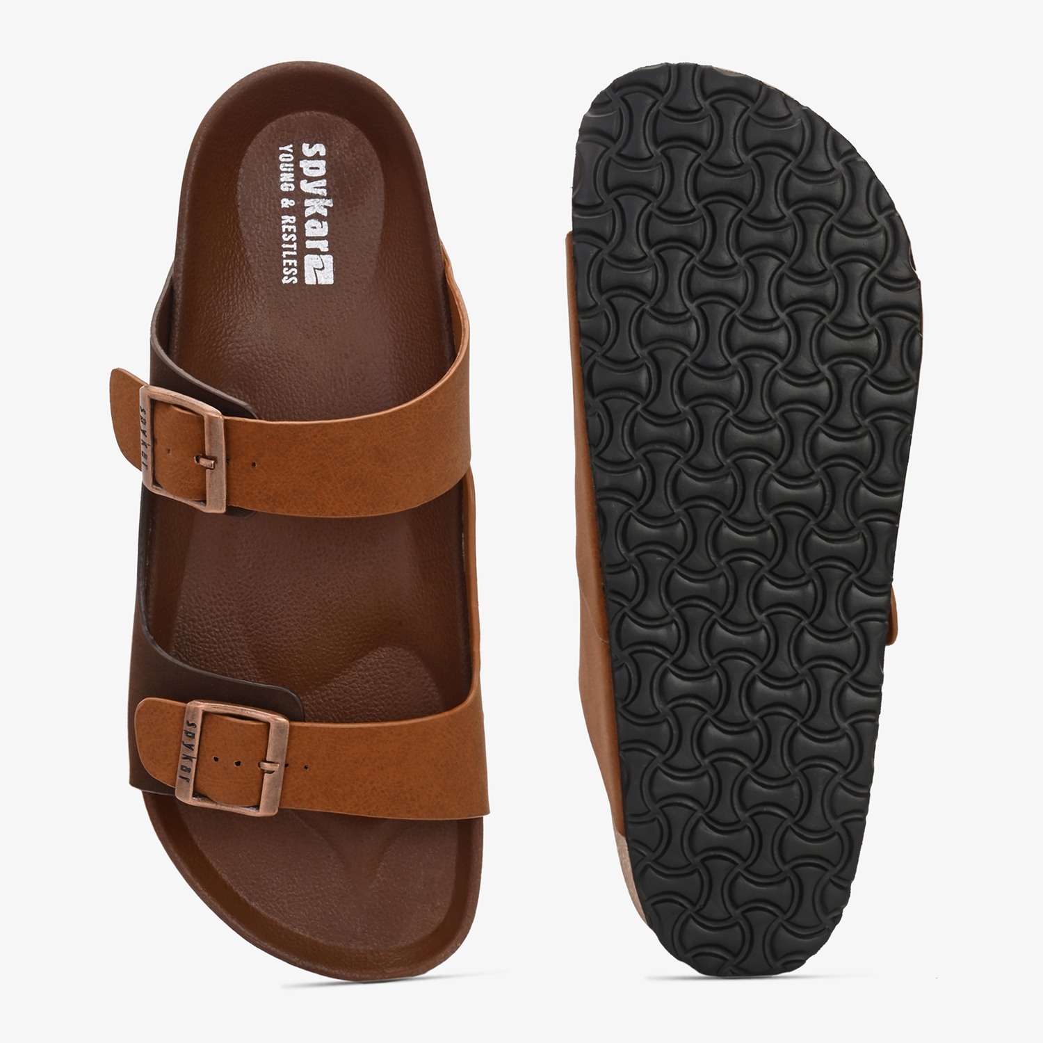 Spykar Louis Men Brown Comfort Sandal