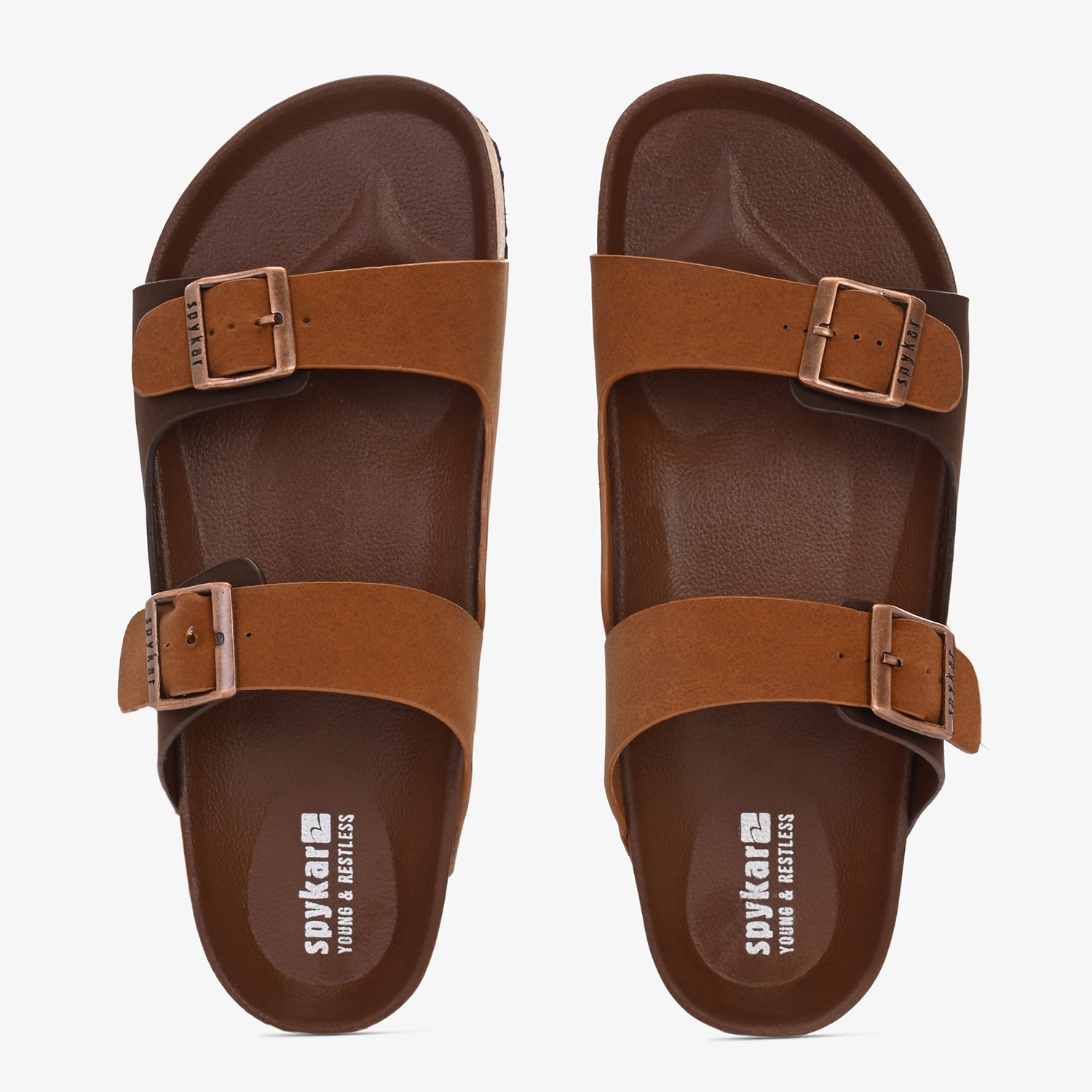 Spykar Louis Men Brown Comfort Sandal