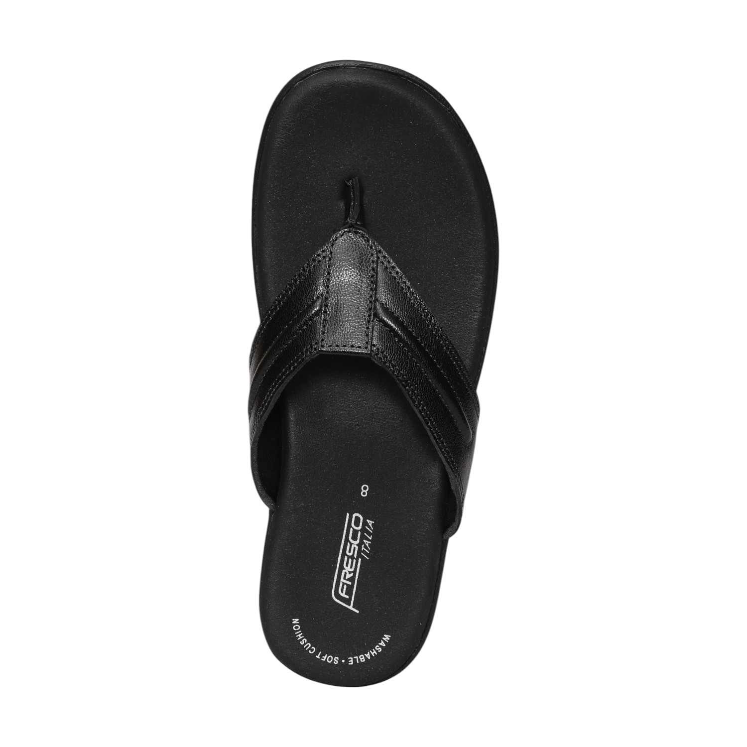 Men Black Casual chappal