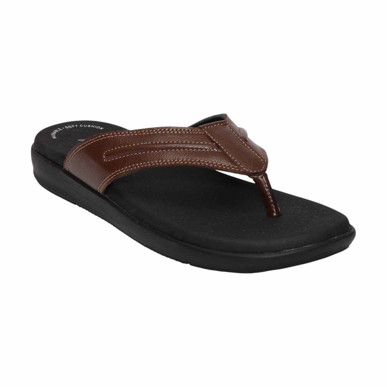 Men Tan Casual chappal