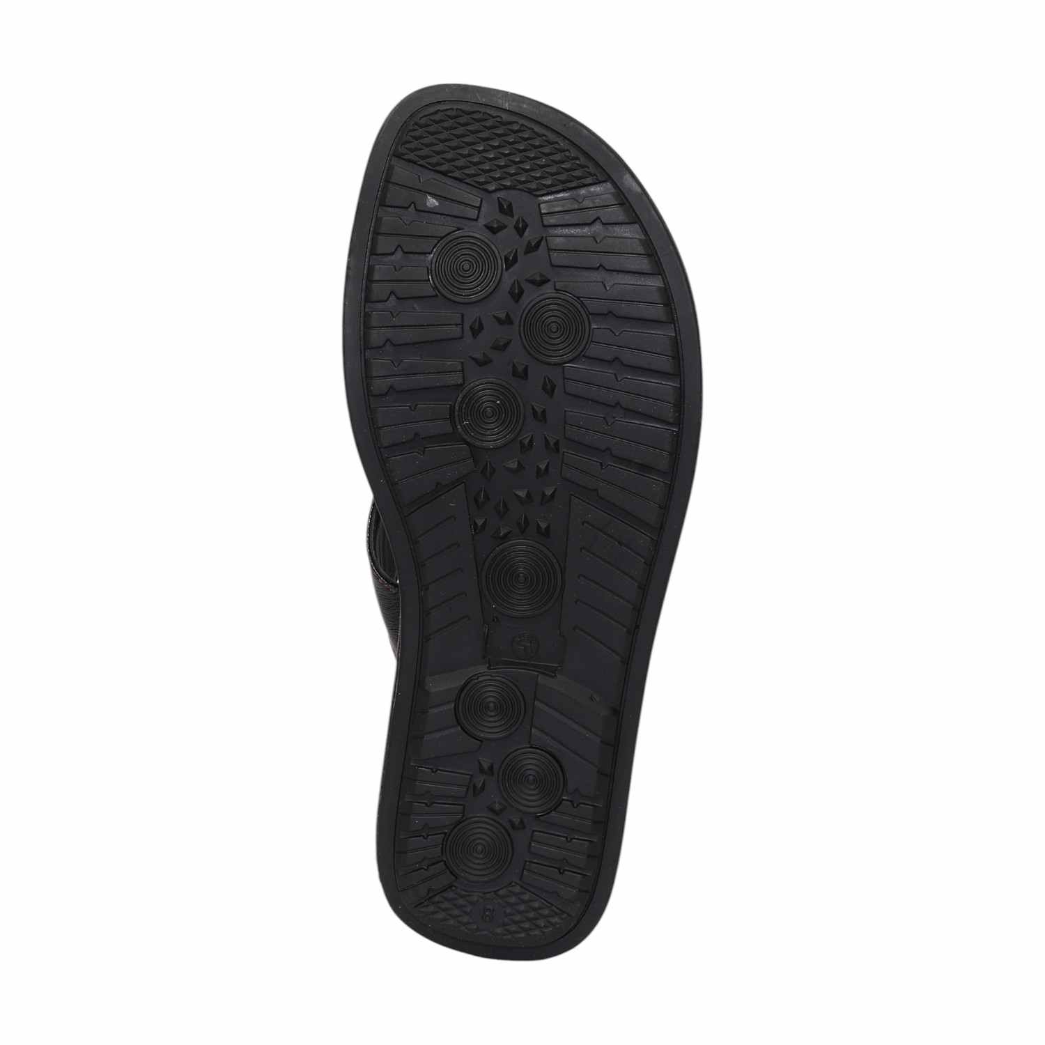 Men Black Casual Thong