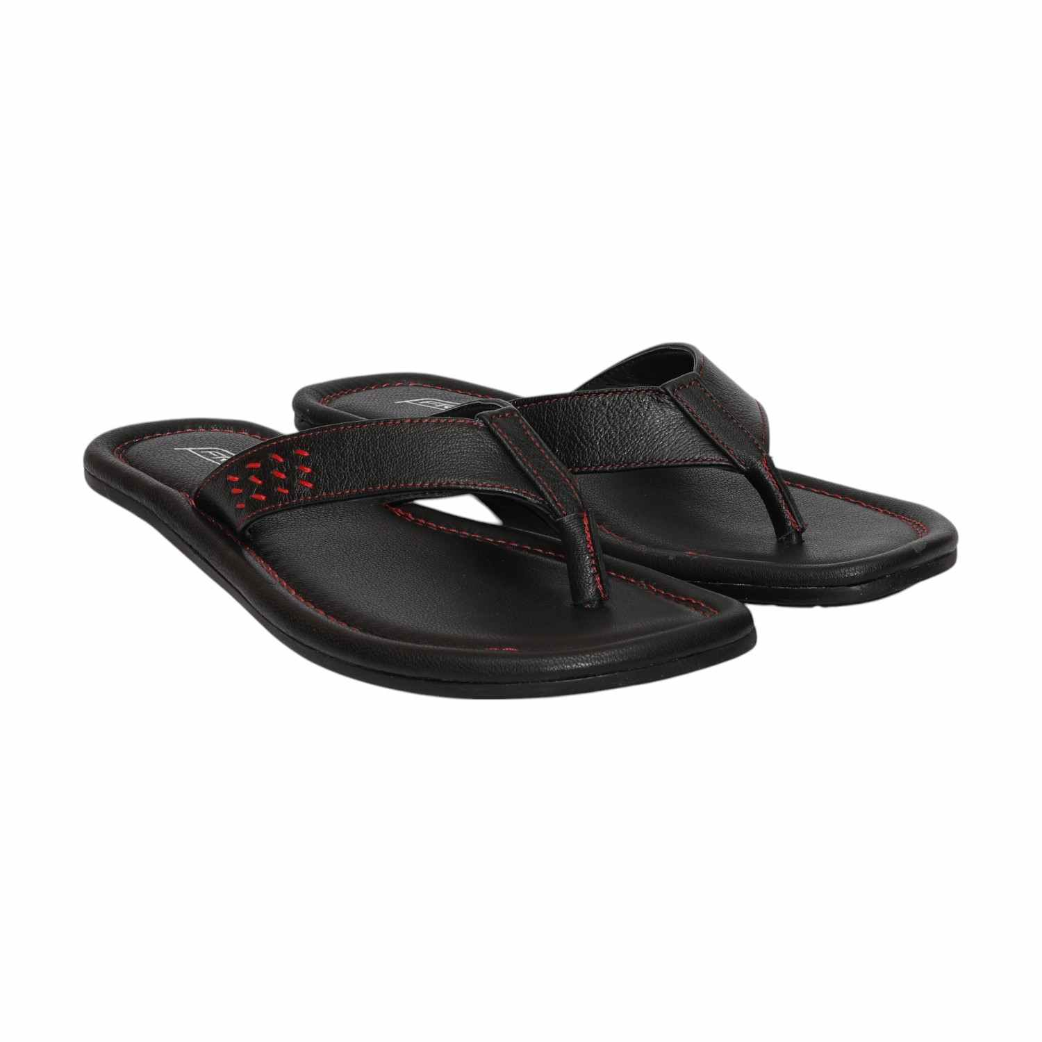 Men Black Casual Thong