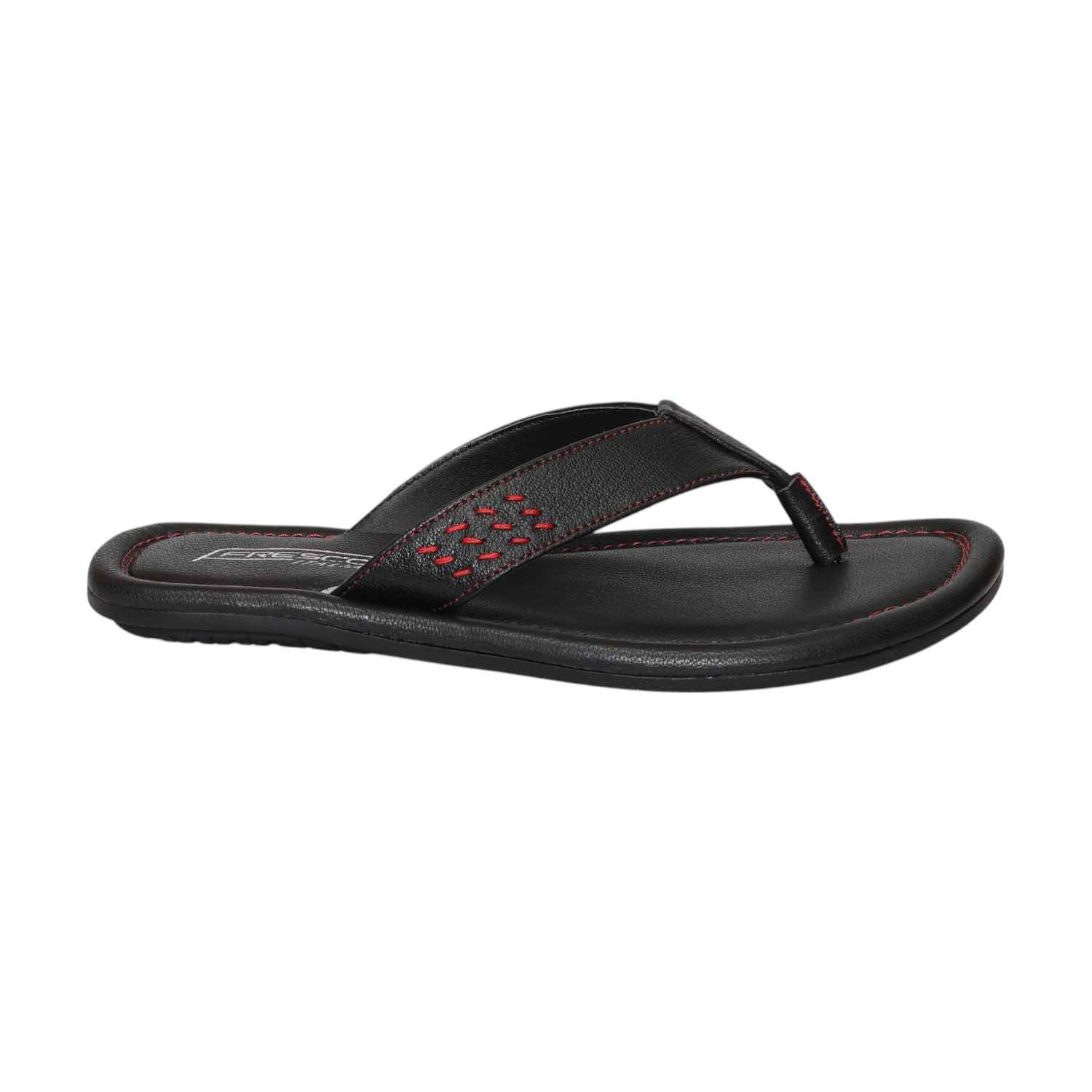 Men Black Casual Thong