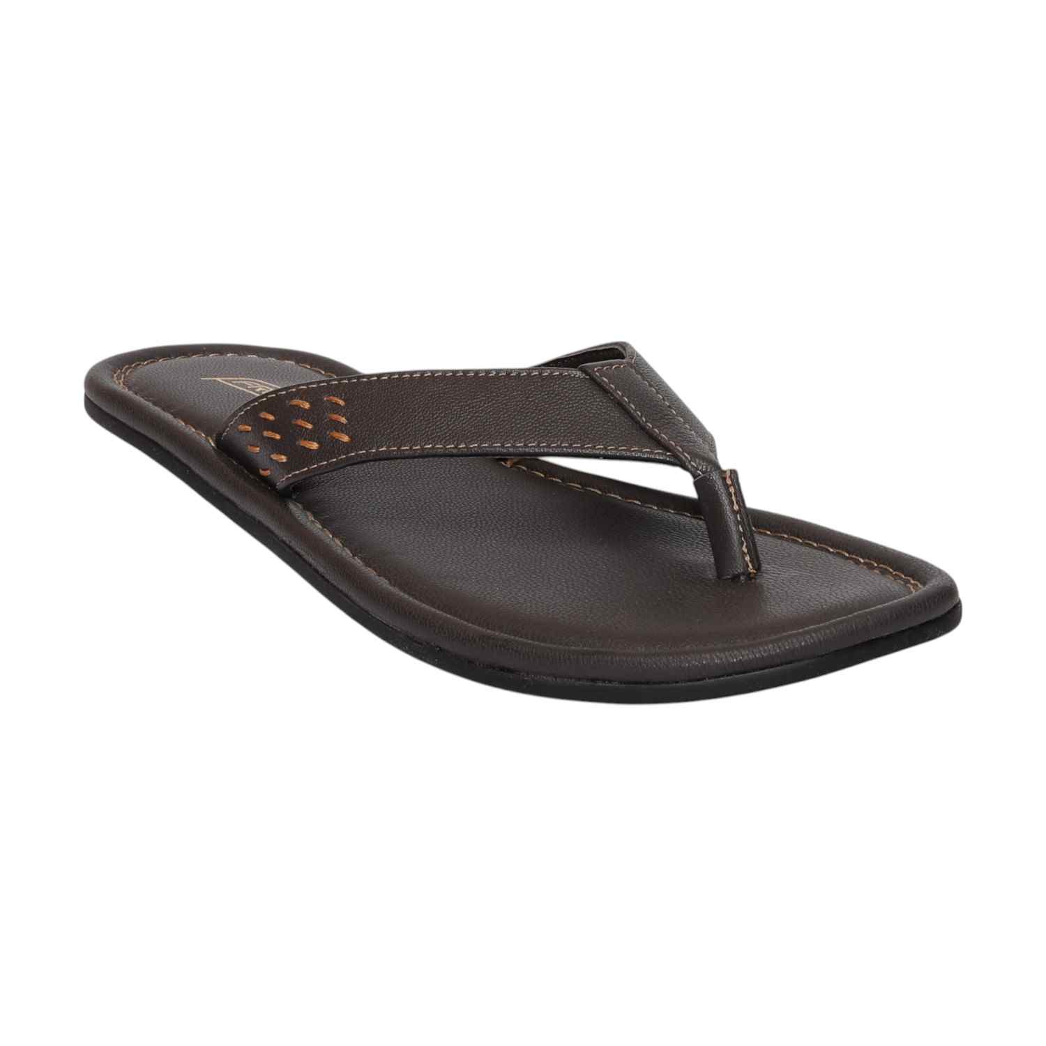 Men Brown Casual Thong