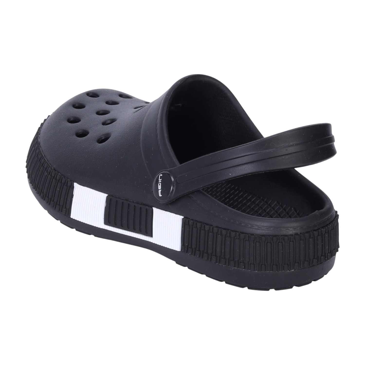Black Slip On Clogs For Boys 7-11 Years
