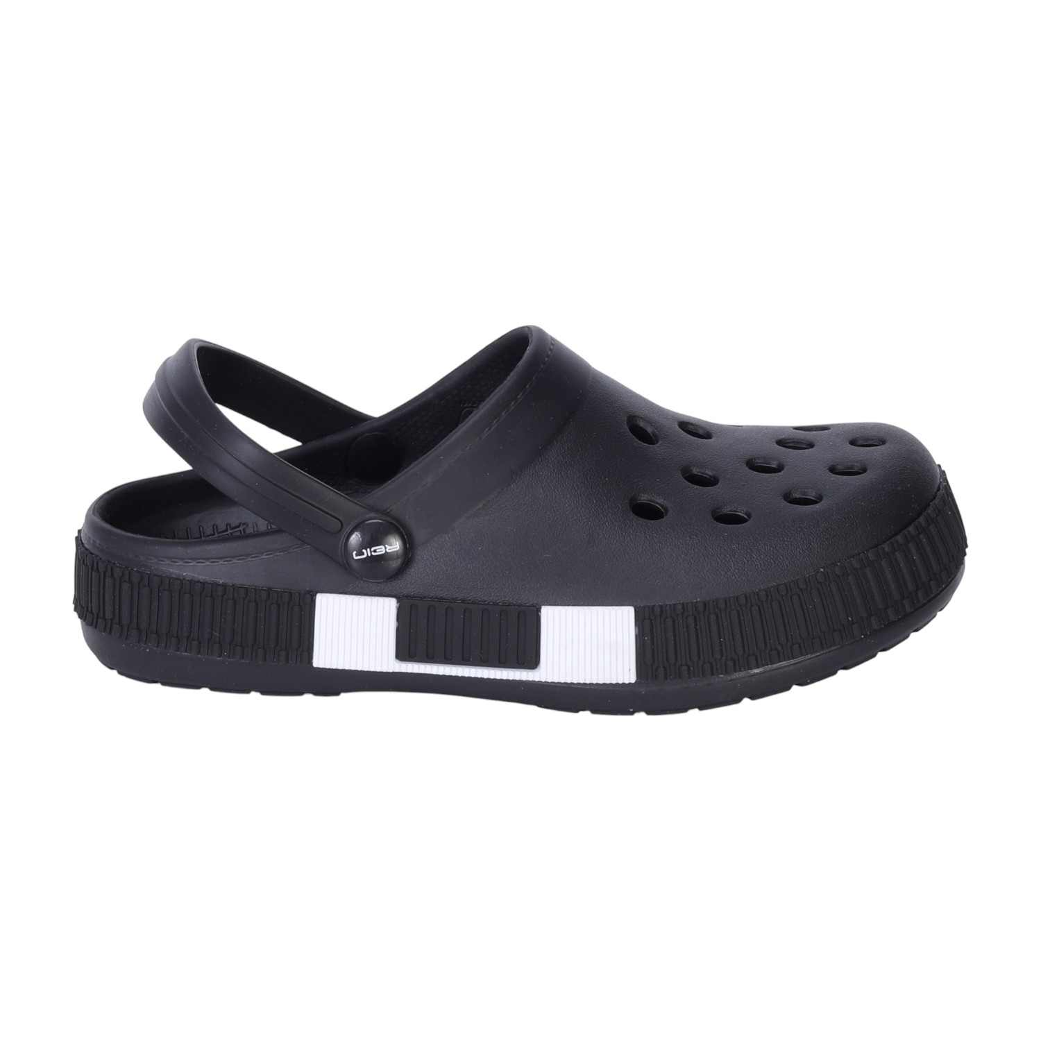 Black Slip On Clogs For Boys 7-11 Years