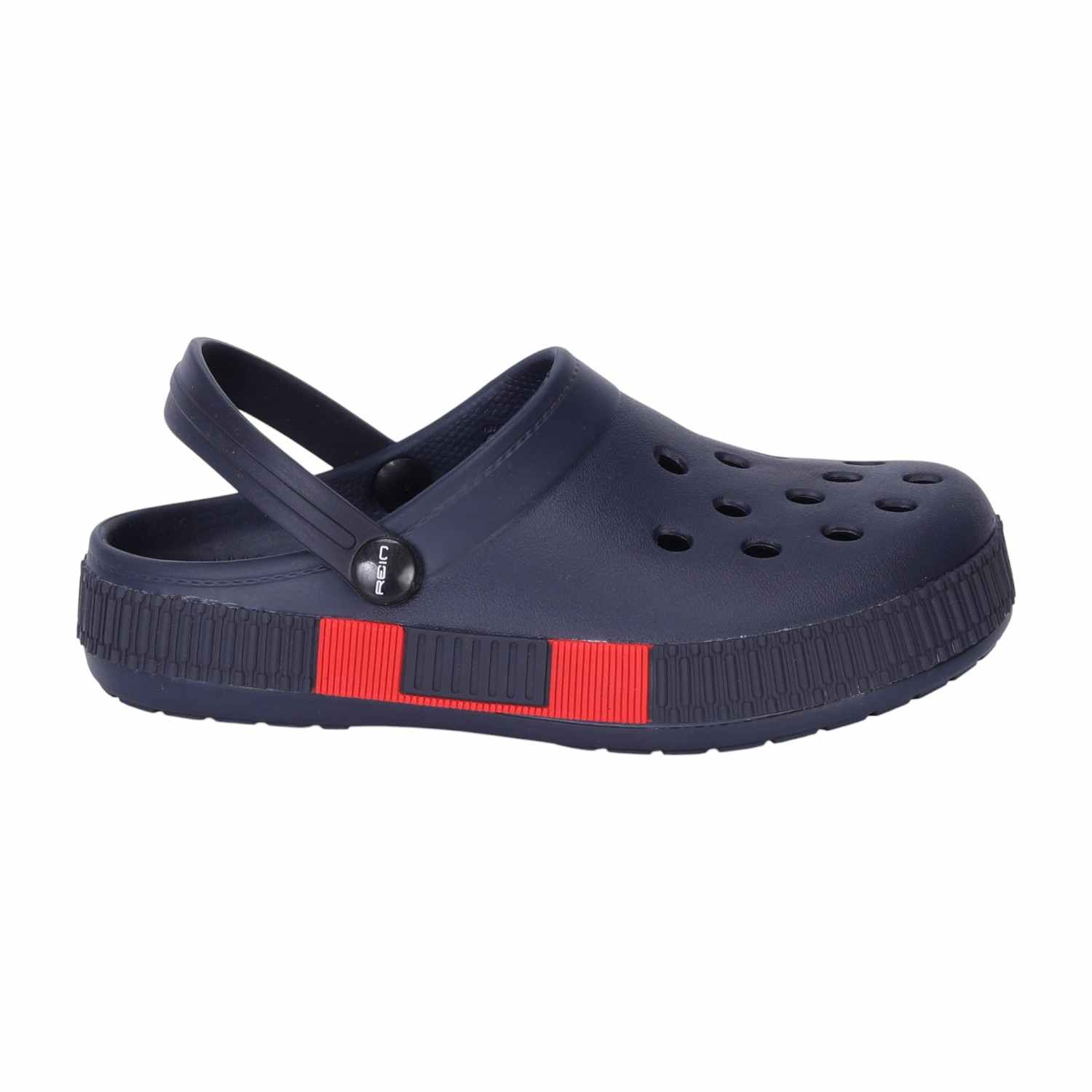 Navy Blue Slip On Clogs For Boys 7-11 Years