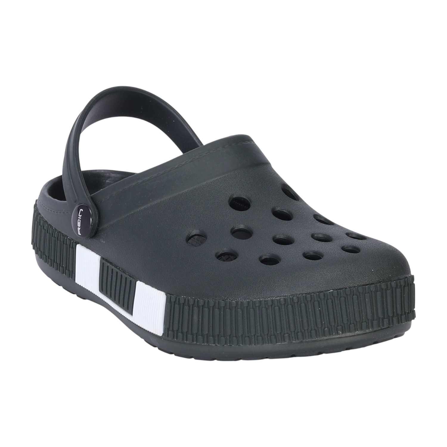 Olive Slip On Clogs For Boys 7-11 Years