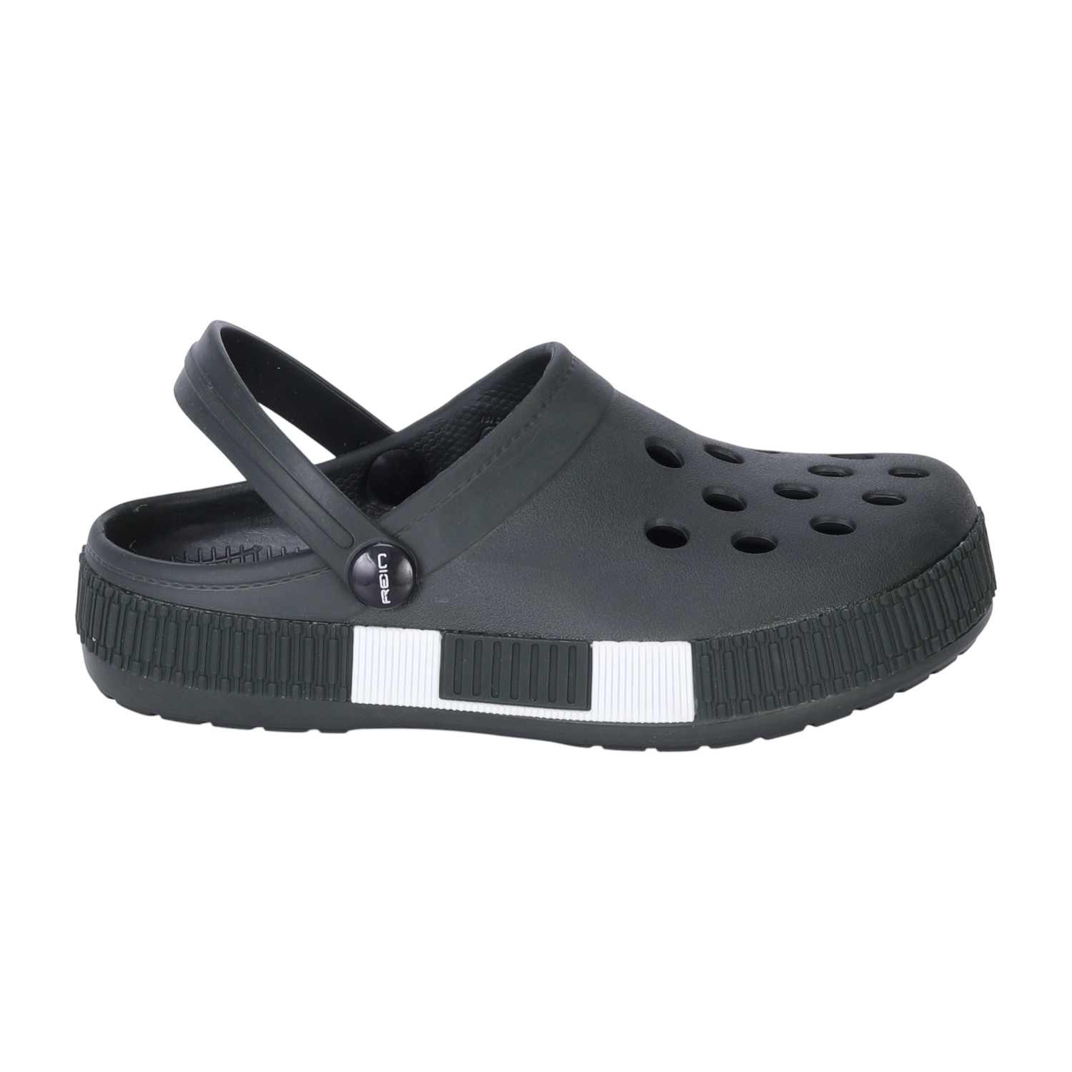 Olive Slip On Clogs For Boys 7-11 Years