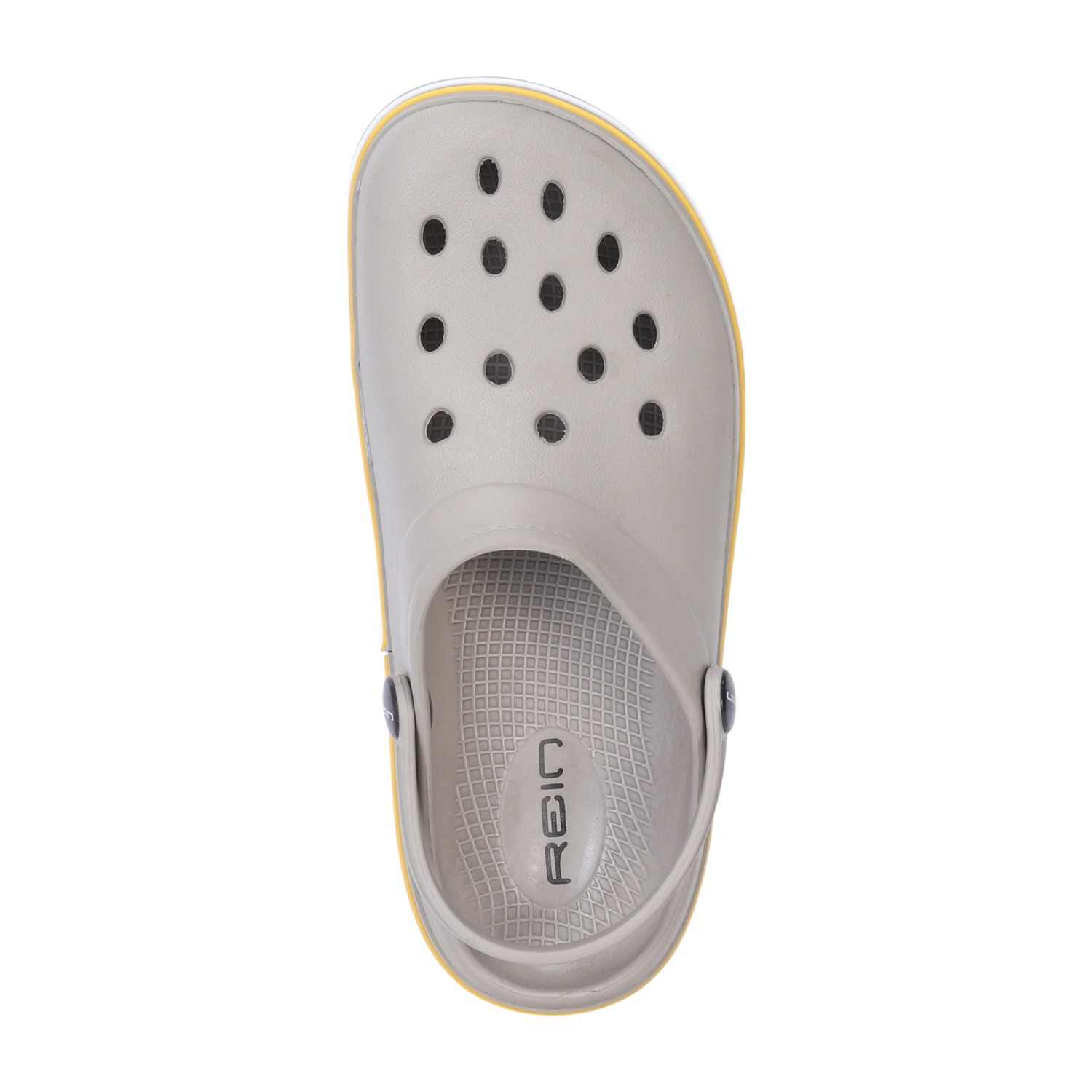 Khaki Slip On Clogs For Boys 7-11 Years