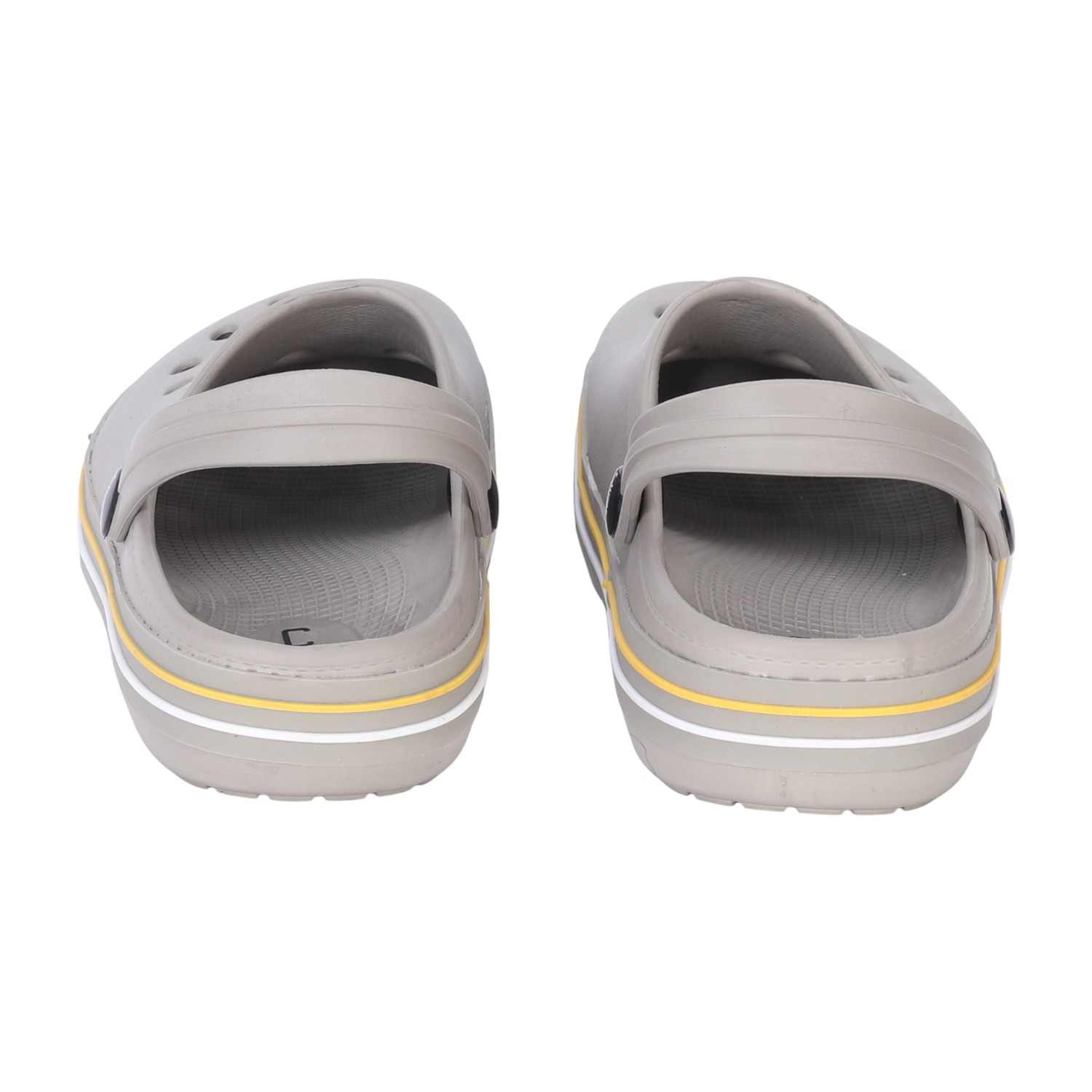 Khaki Slip On Clogs For Boys 7-11 Years