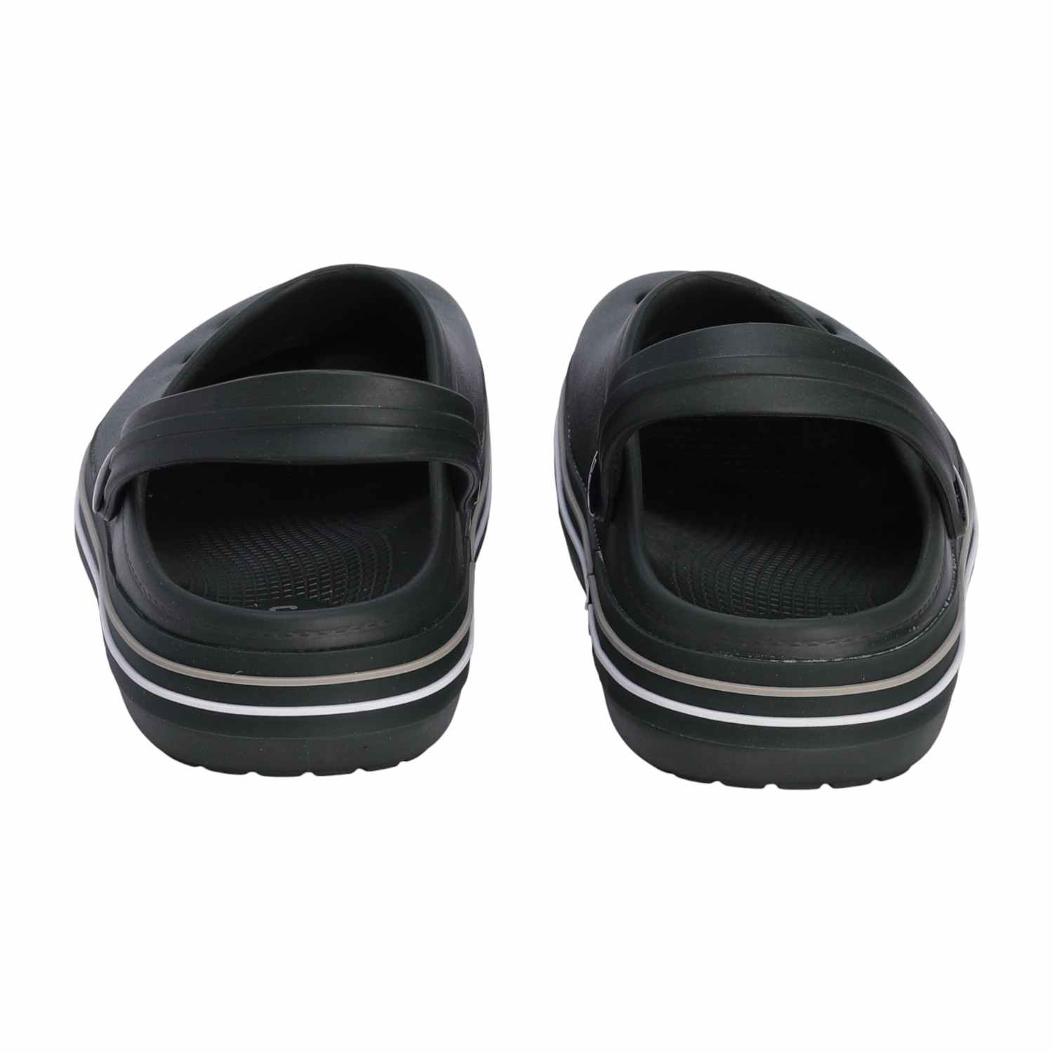 Olive Slip On Clogs For Boys 7-11 Years