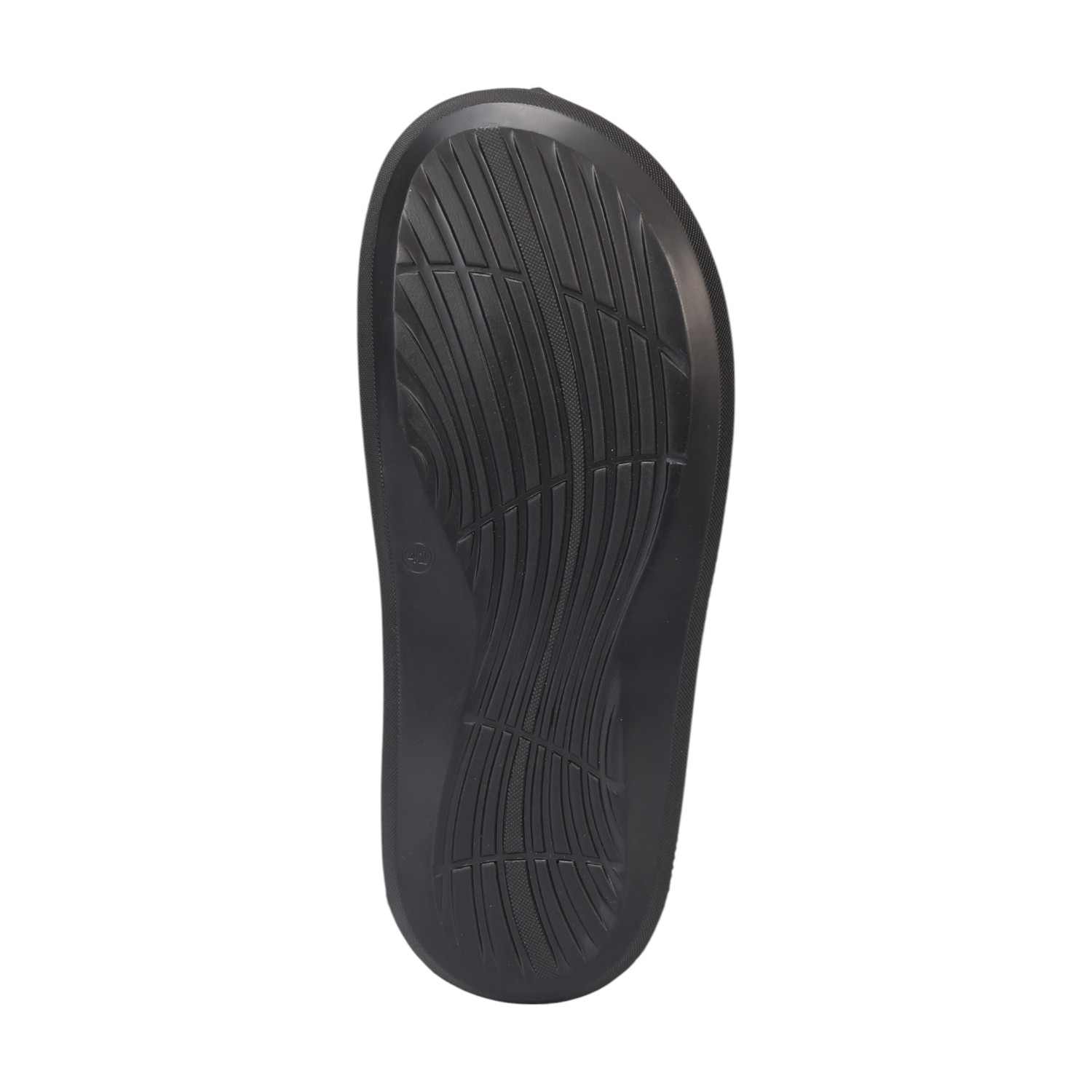 Men Black Comfort Chappal